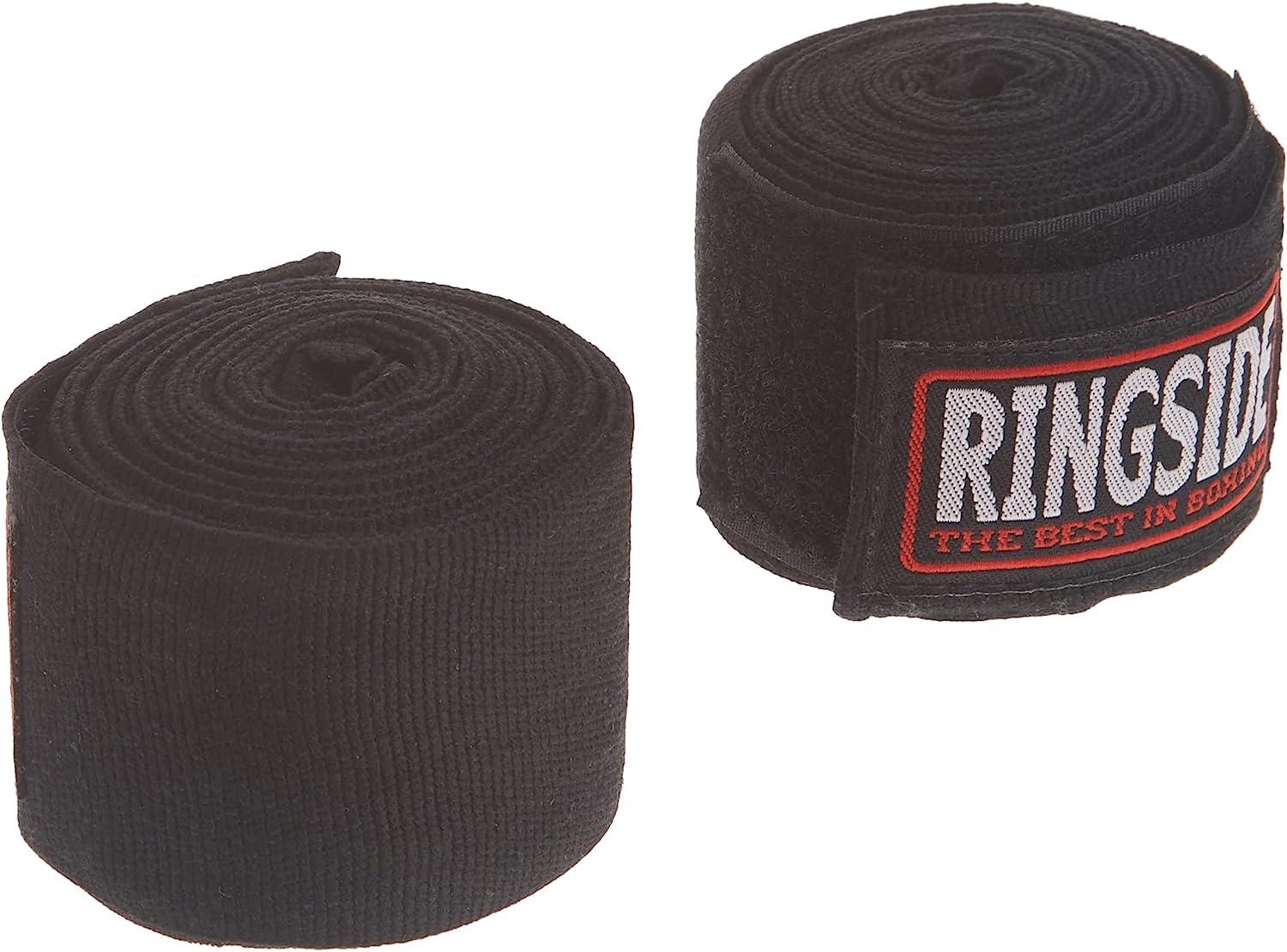 Ringside Mexican Style Boxing Hand Wraps (Pair) Black