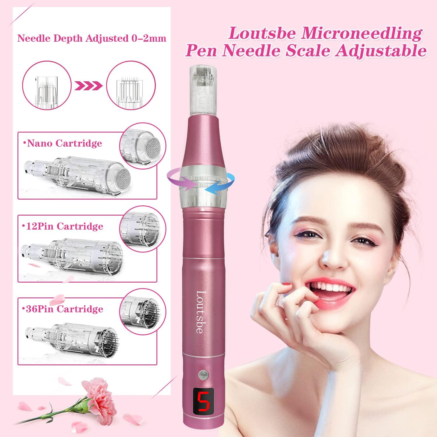 Derma Roller 12 Pin Microneedling Cartridges MD Needle Pen
