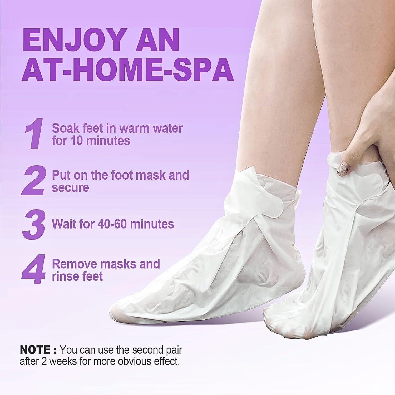 Pairs Exfoliating Foot Peel Mask Moisturizing Care Foot Mask