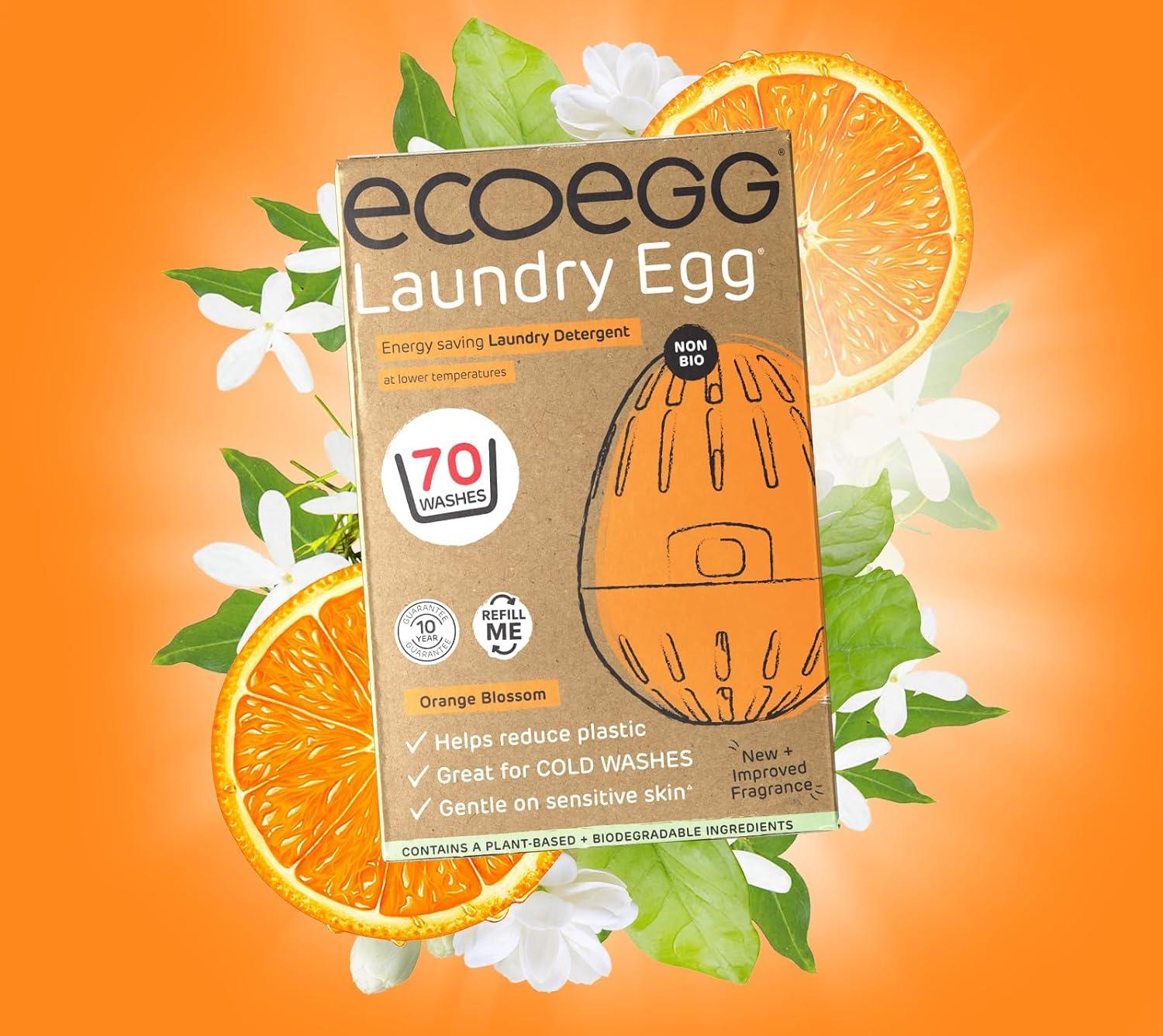 Ecoegg Laundry Egg Detergent & Fabric Conditioner Replacement Non