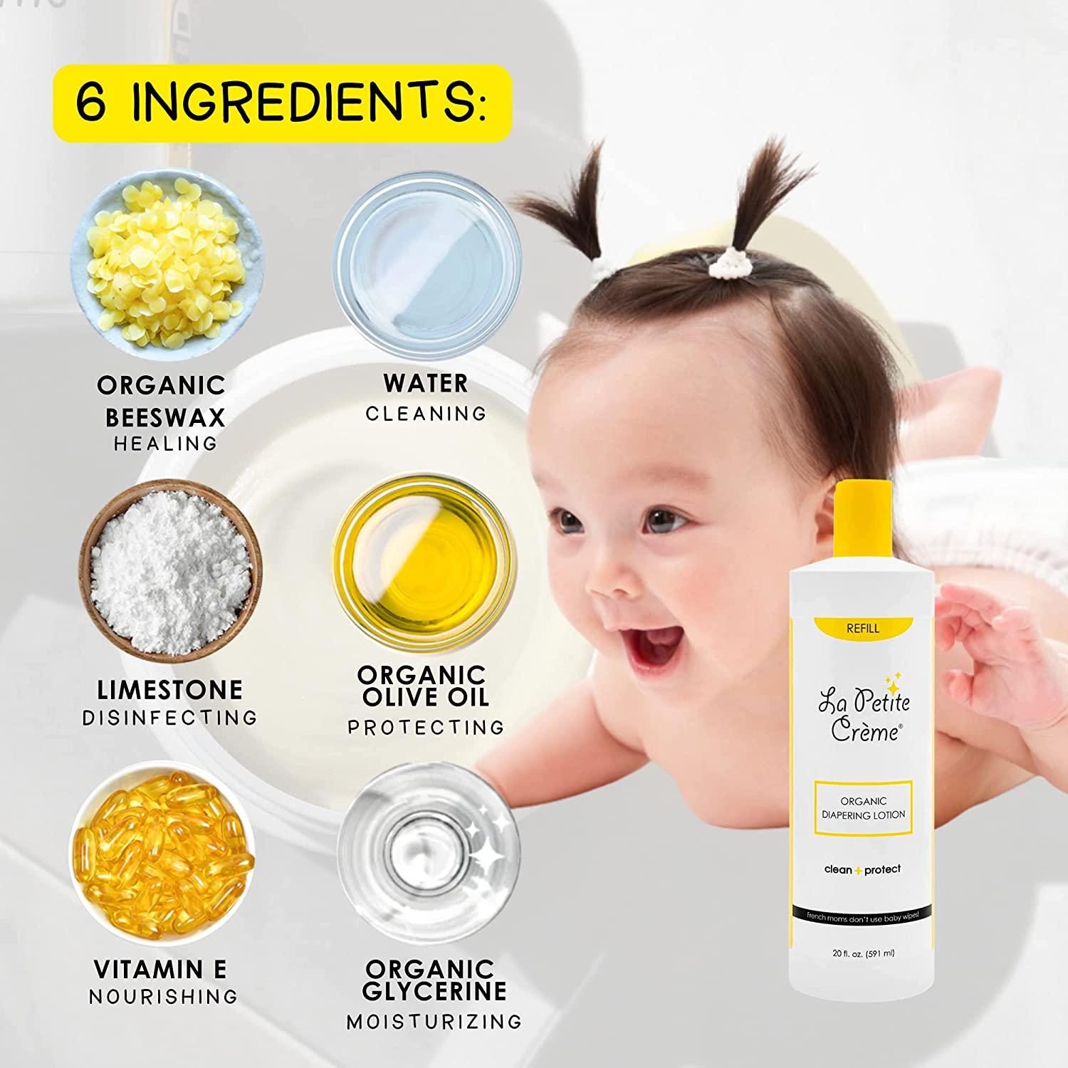 La Petite Creme French Organic Diapering Lotion Diaper Cream