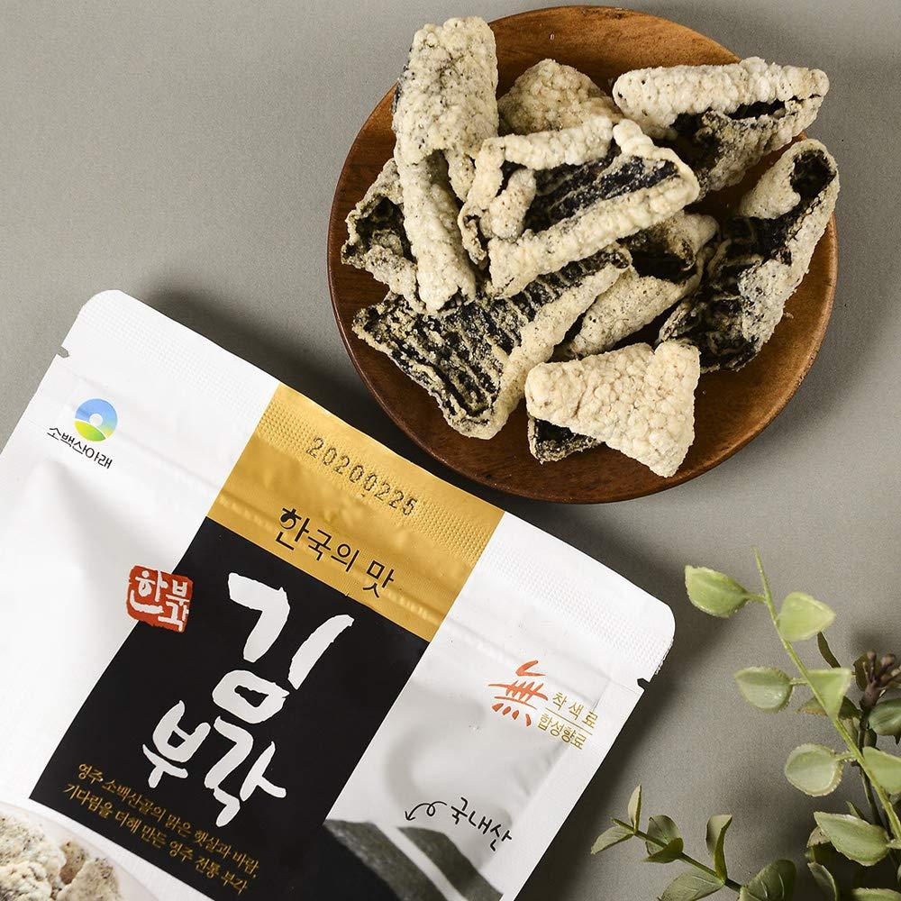 Seaweed Laver Snack Chips Korean Premium Traditional Bugak Nori 1
