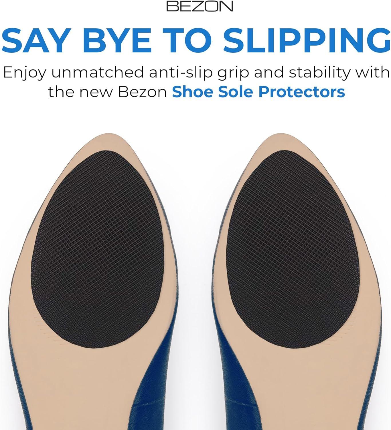 Shoe Sole Protector Pairs Non-Slip Pads for Enhanced Traction