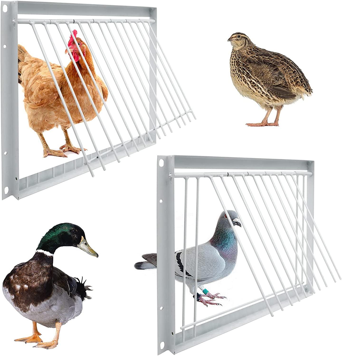 Junniu Pigeon Entrance Door Iron Wire Bird Cage Door One Way Trap Bird