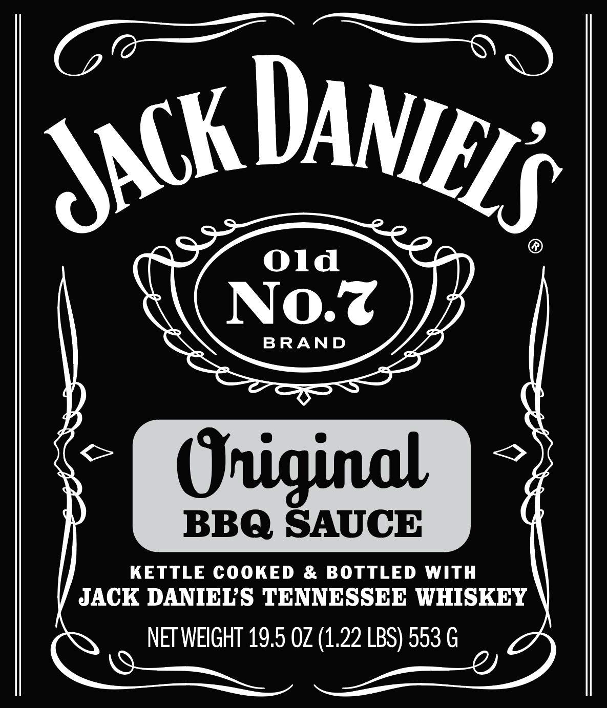 Jack Daniel's Old No. 7 Original BBQ Sauce 19.5 oz Preservative Free