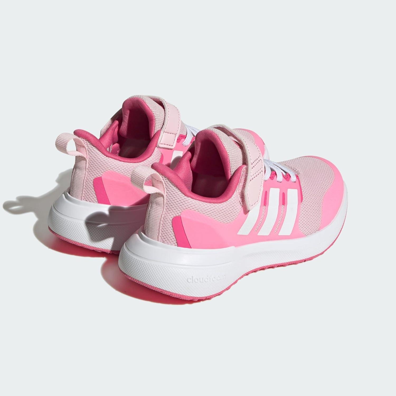Buy adidas Unisex Kinder Fortarun 2.0 Cloudfoam Shoes - Elastic Lace Top  Strap Sneakers in Clear Pink Ftwr White Bliss Pink Size 37 1/3 EU  International Shipping Available | Buy Now with