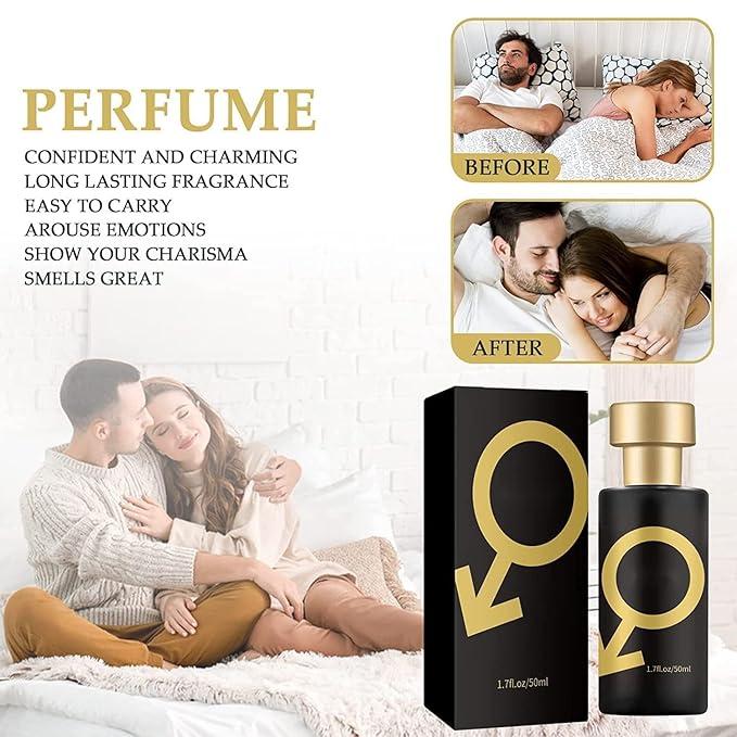 Vasotsm Golden Lure her perfume Pheromone eau de toilette refreshing mens  cologne 50 ml