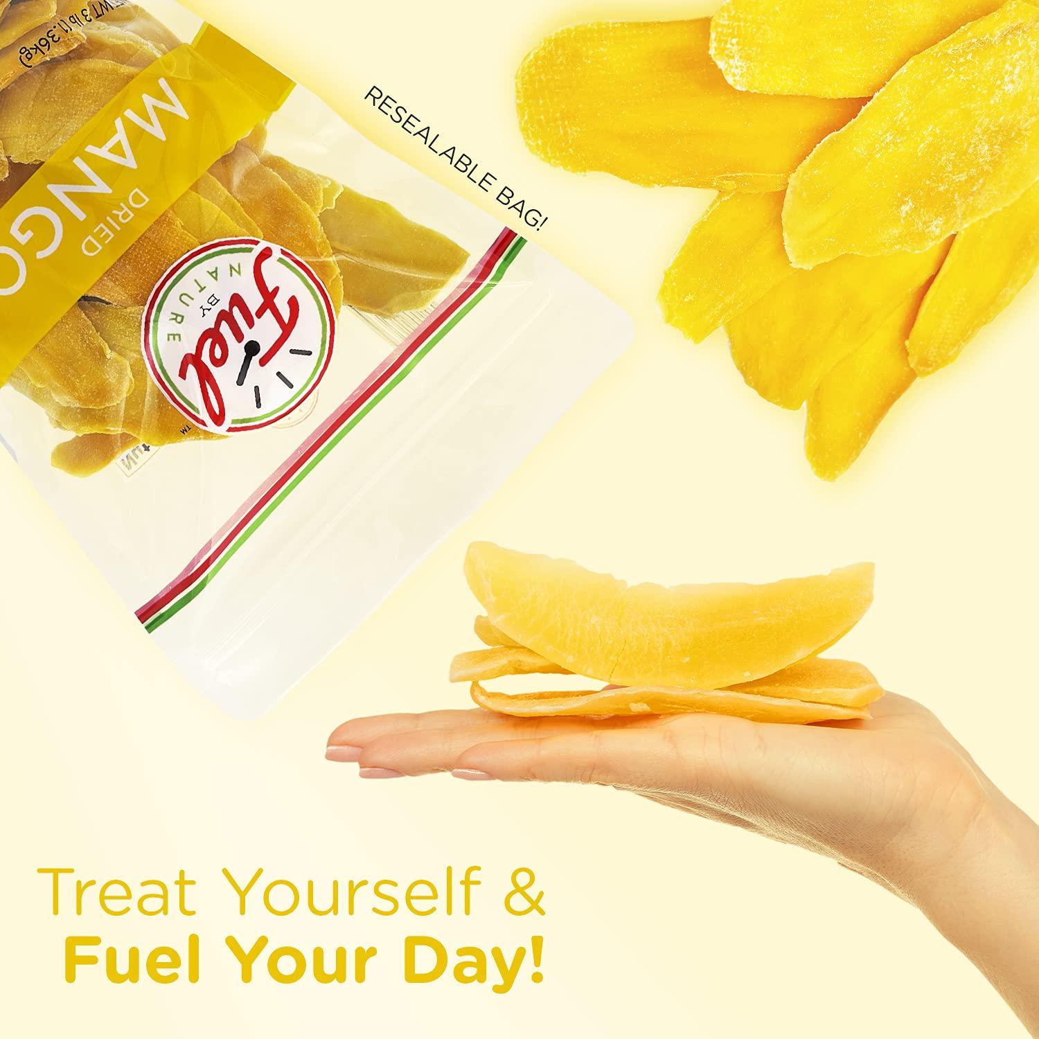 Dried Mango Slices by Fuel By Nature, Healthy High Energy Snacks, Mango Slices, Mango Dried