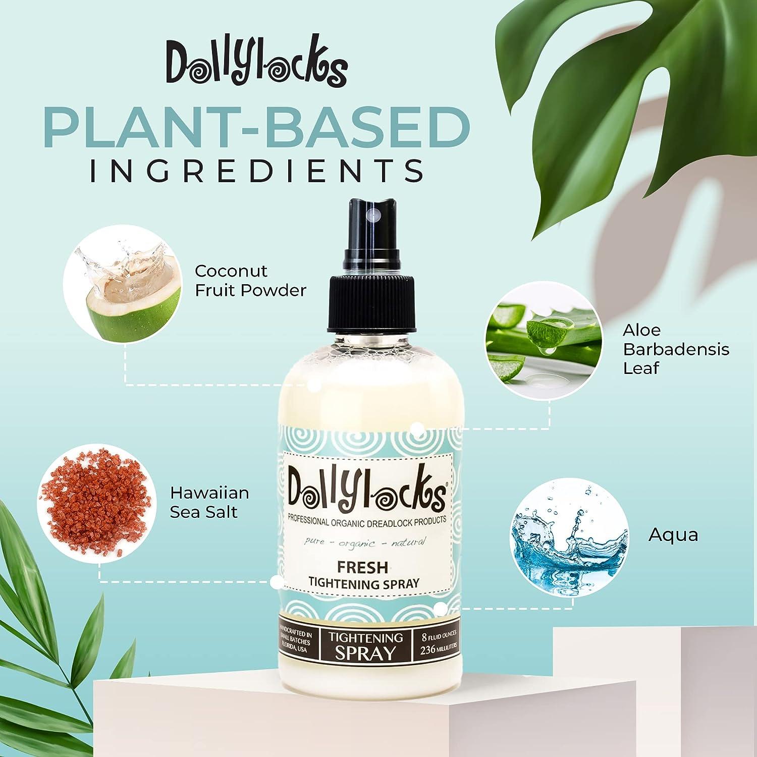 Sea Salt Spray for Hair and Loc Moisturizer for Dreads Salt Spray for