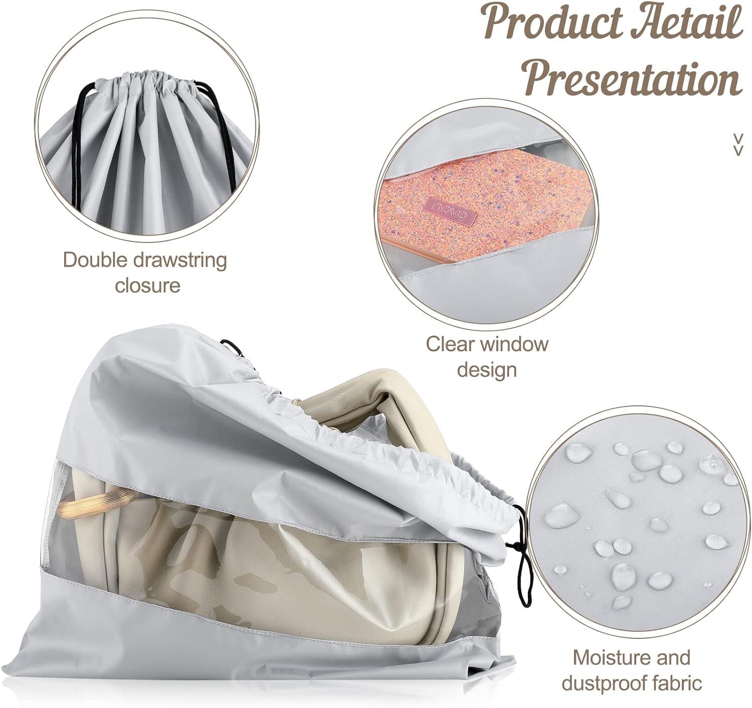 Drawstring clearance dust bag