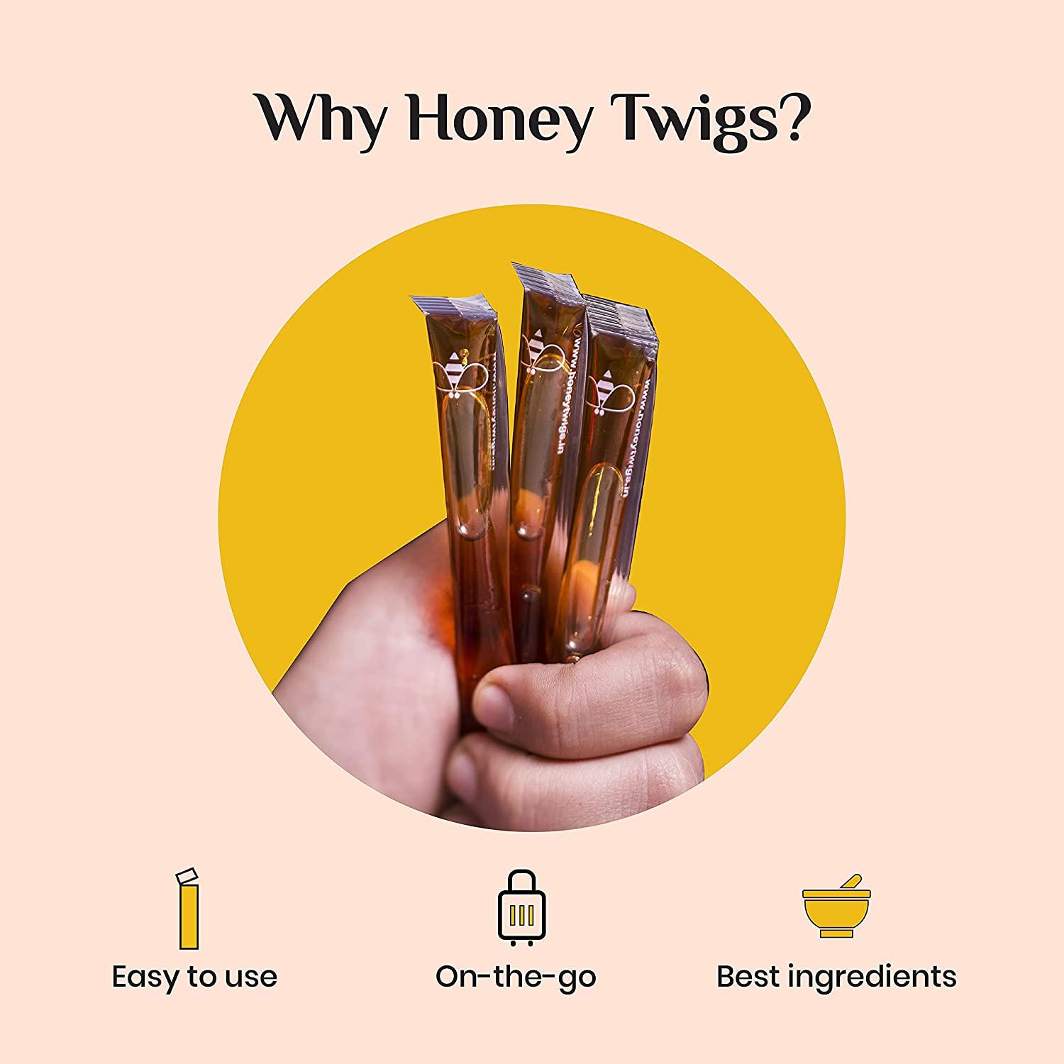 100 Natural Honey Sticks Pure Himalayan Honey for enhanced immunity