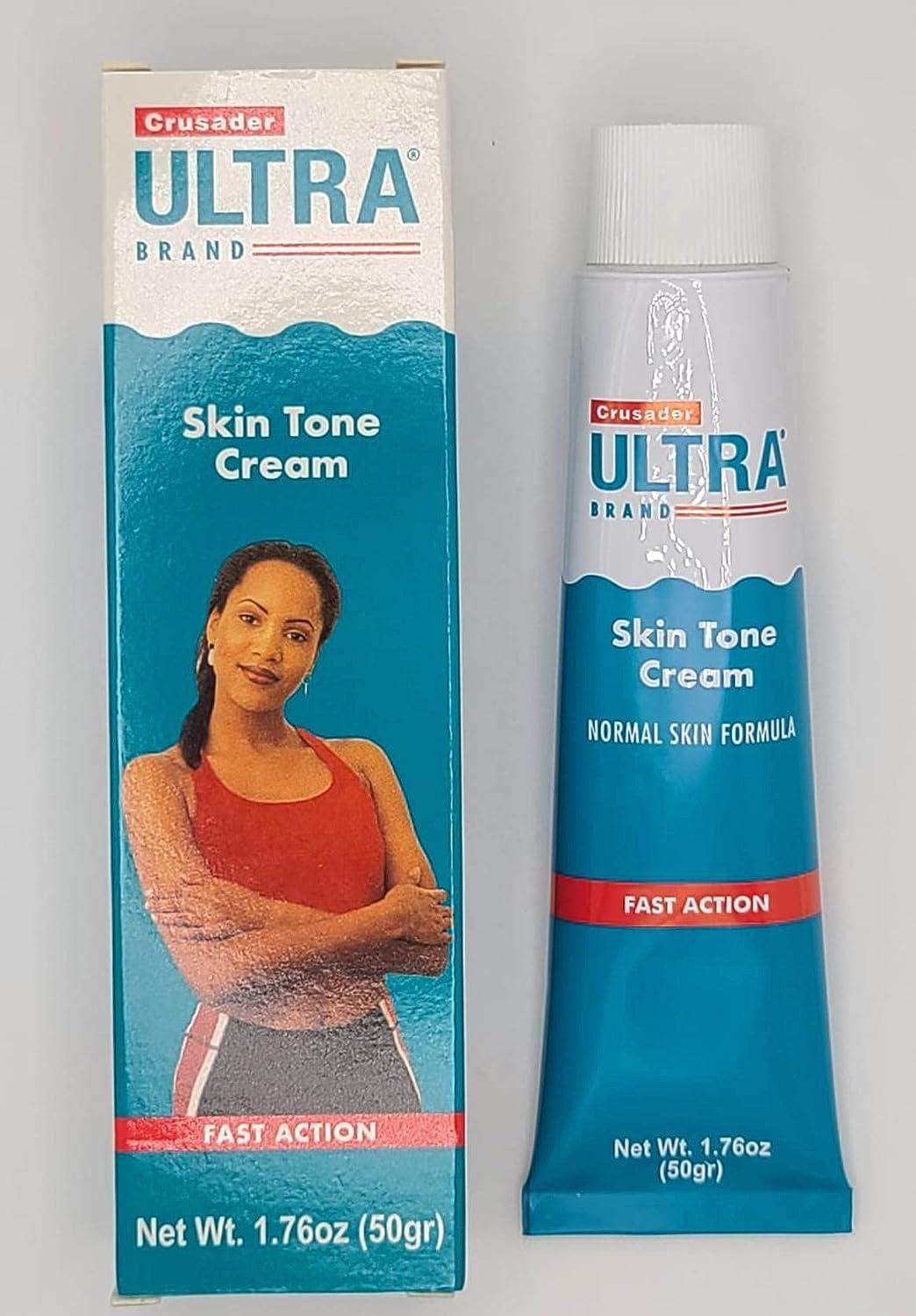 Crusader Ultra Skin Tone Soap & Cream Bundle with Bonus Caro White