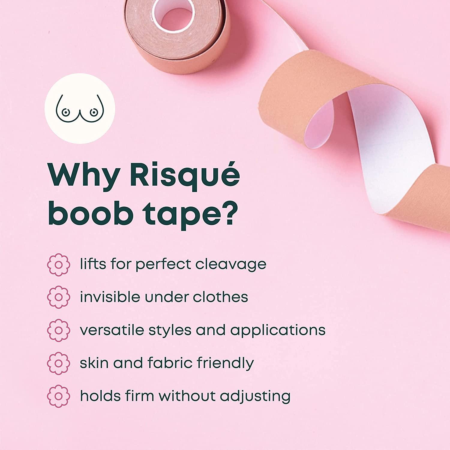 Risque Double Sided Fashion Tape - Fabric and Skin Friendly, No