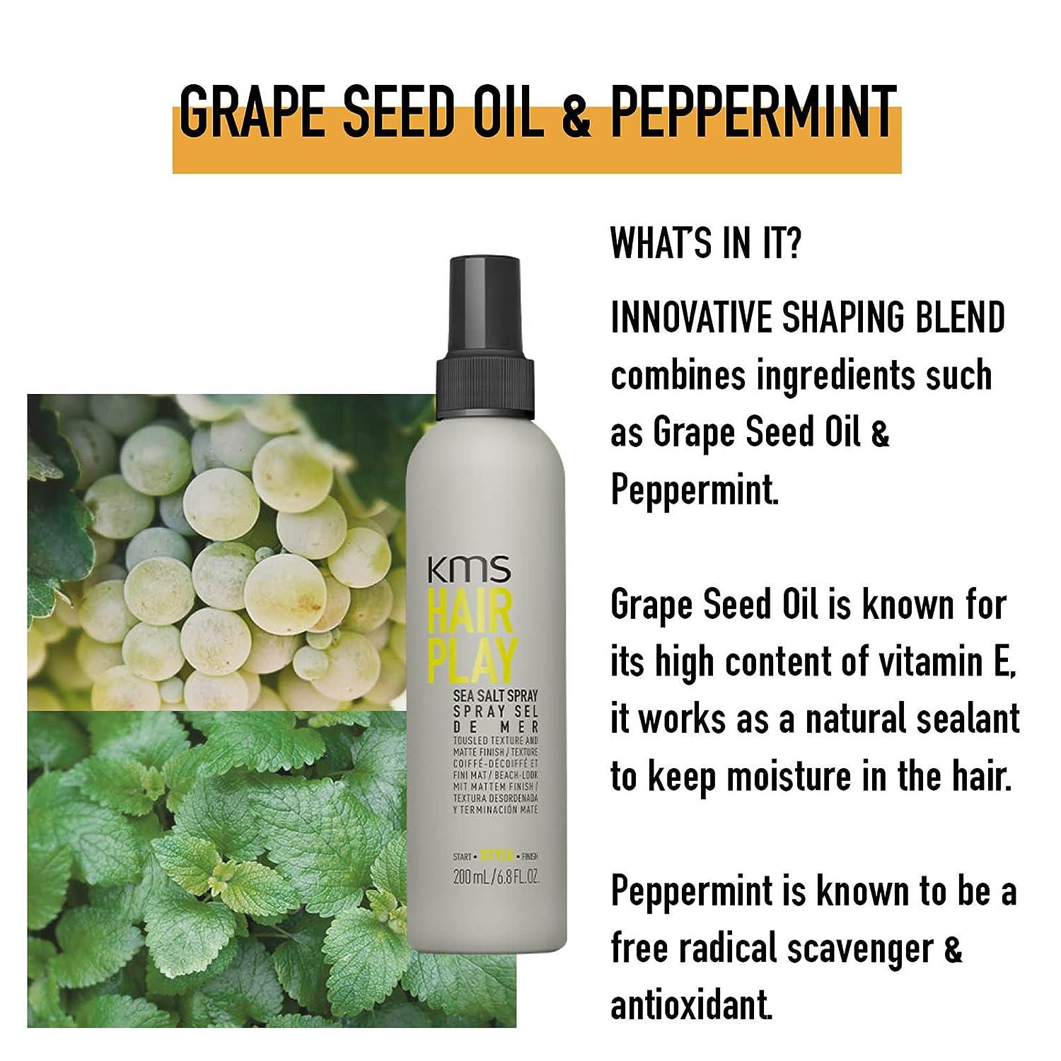 KMS HAIRPLAY Sea Salt Spray 6.7 oz