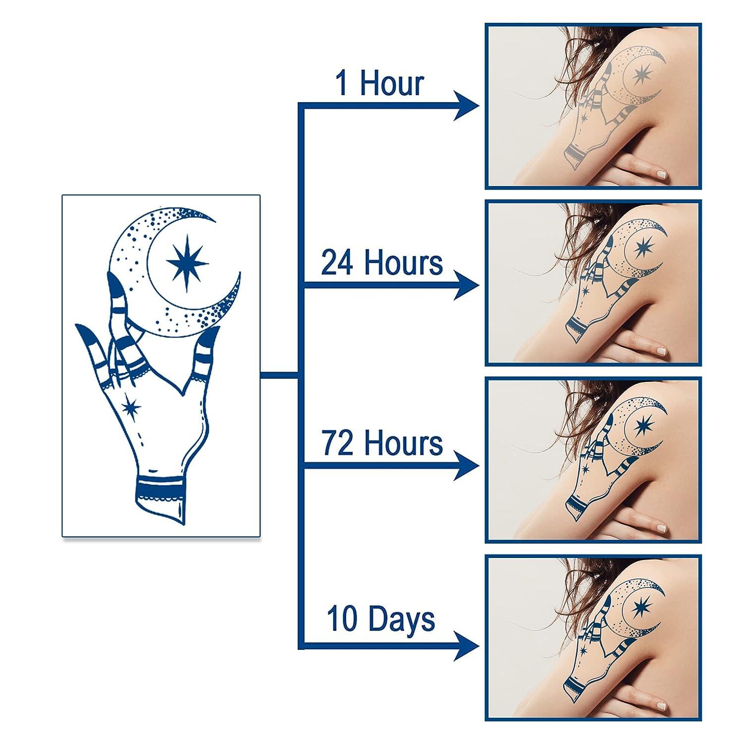 Temporary Tattoos That Last Two Weeks