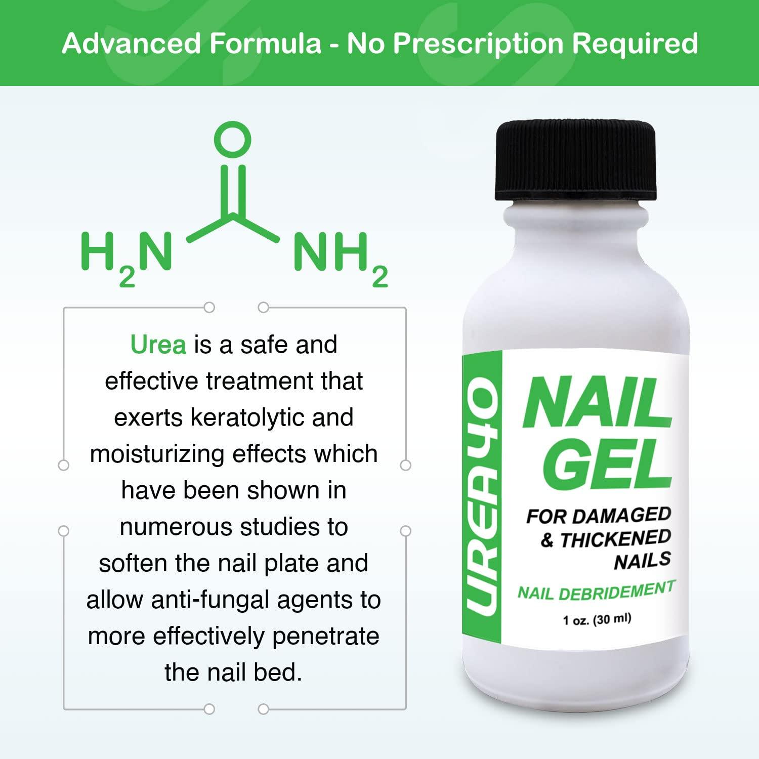 1 oz Urea Nail Gel QuickDrying Hard Nail Softener for Stronger