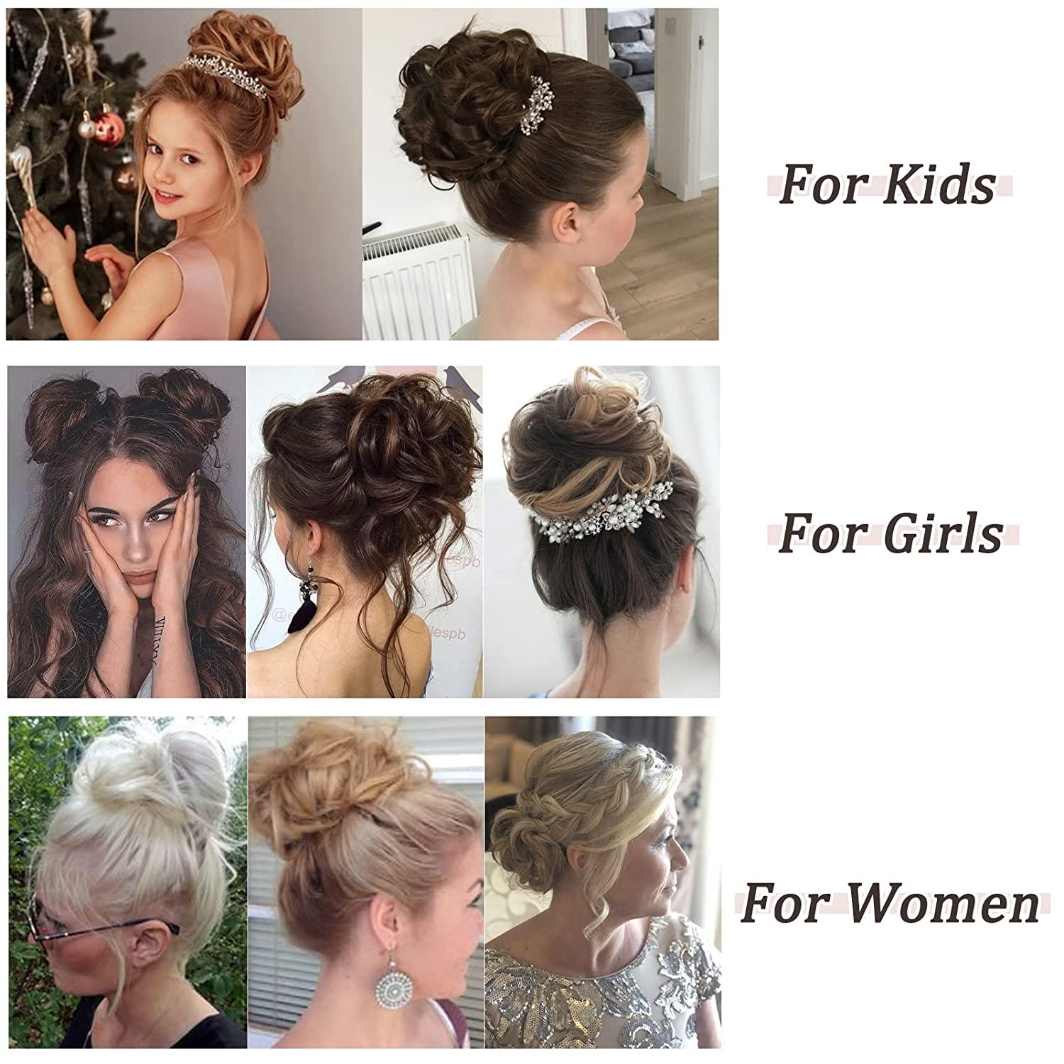 How to make a rose bun .. Step by step | Flowers in hair, Stylish hair,  Hair designs