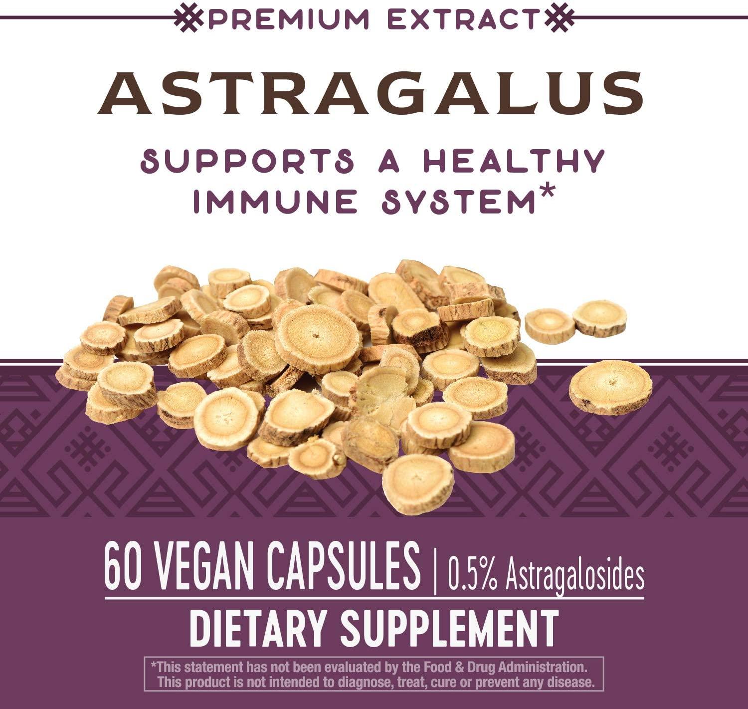 Nature's Way Astragalus Root, 60 Vcaps