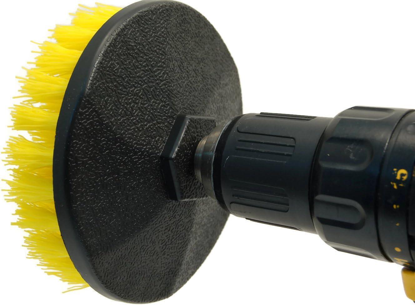 Rogue River Tools Rotary Drill Boat Hull Cleaning Brush