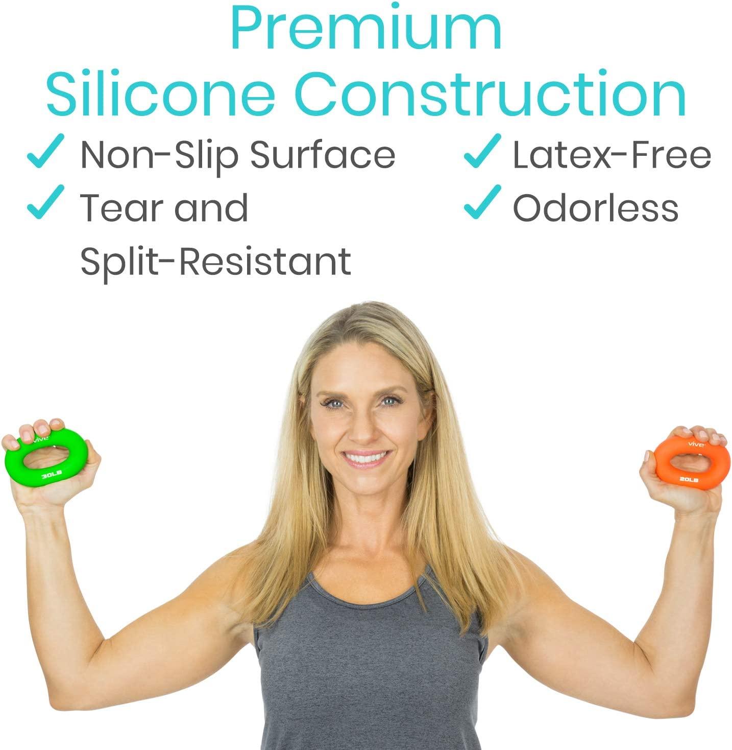 Vive grip strengtheners deals forearm ring hand exercisers