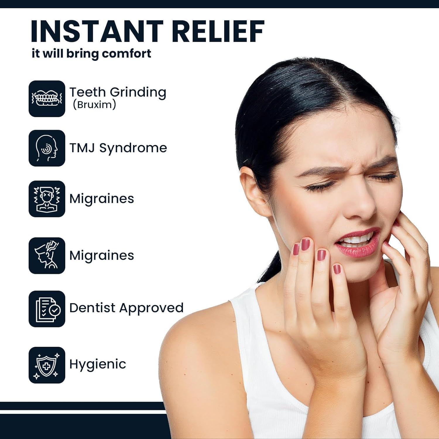 Dentist Approved Mouth Guard for Teeth Grinding Sleeping Best Shielding