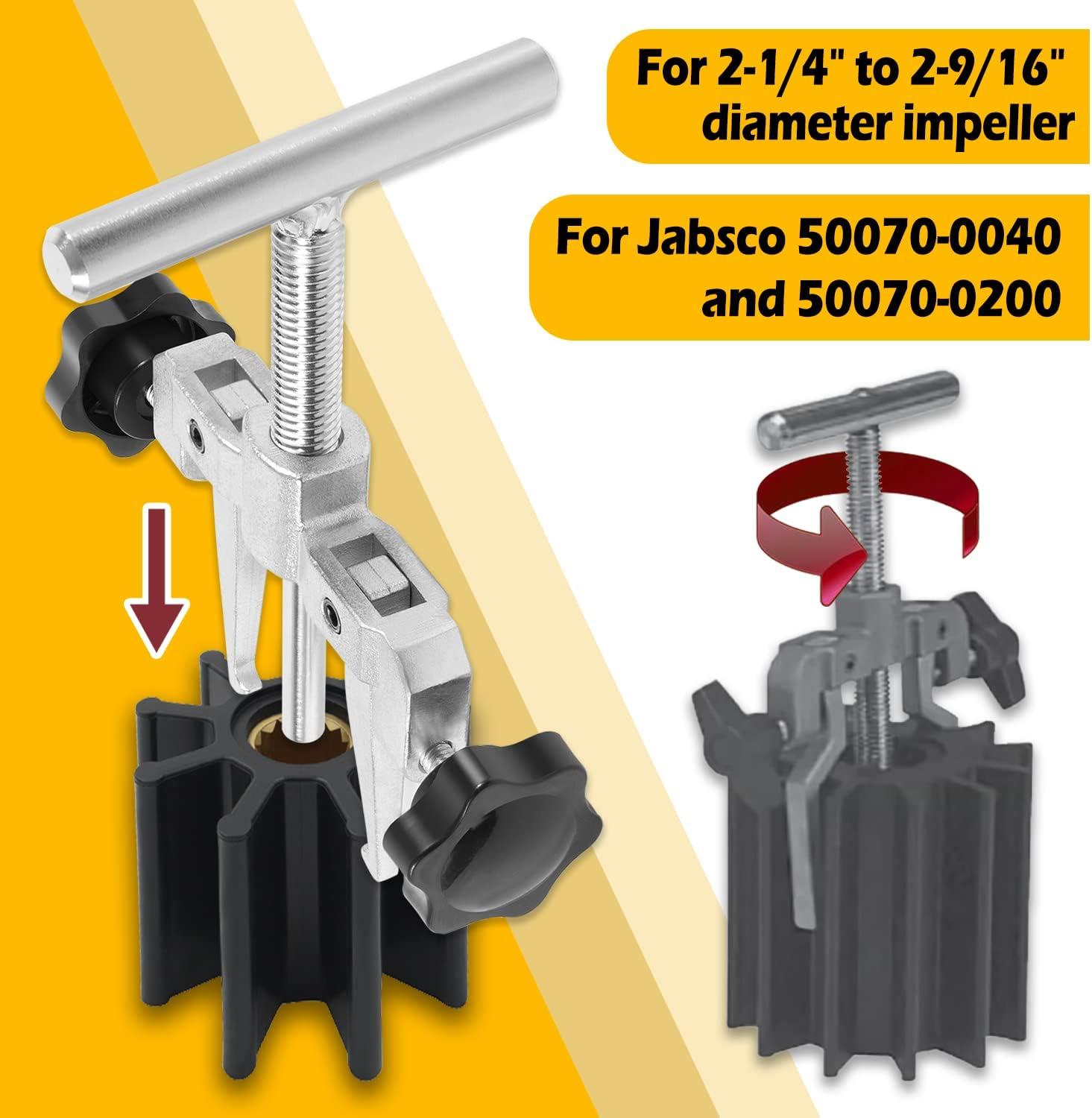 Bzumperyz 6600401 Impeller Puller Tool for 21/4" to 29/16" Marine Impeller Pull for Jabsco