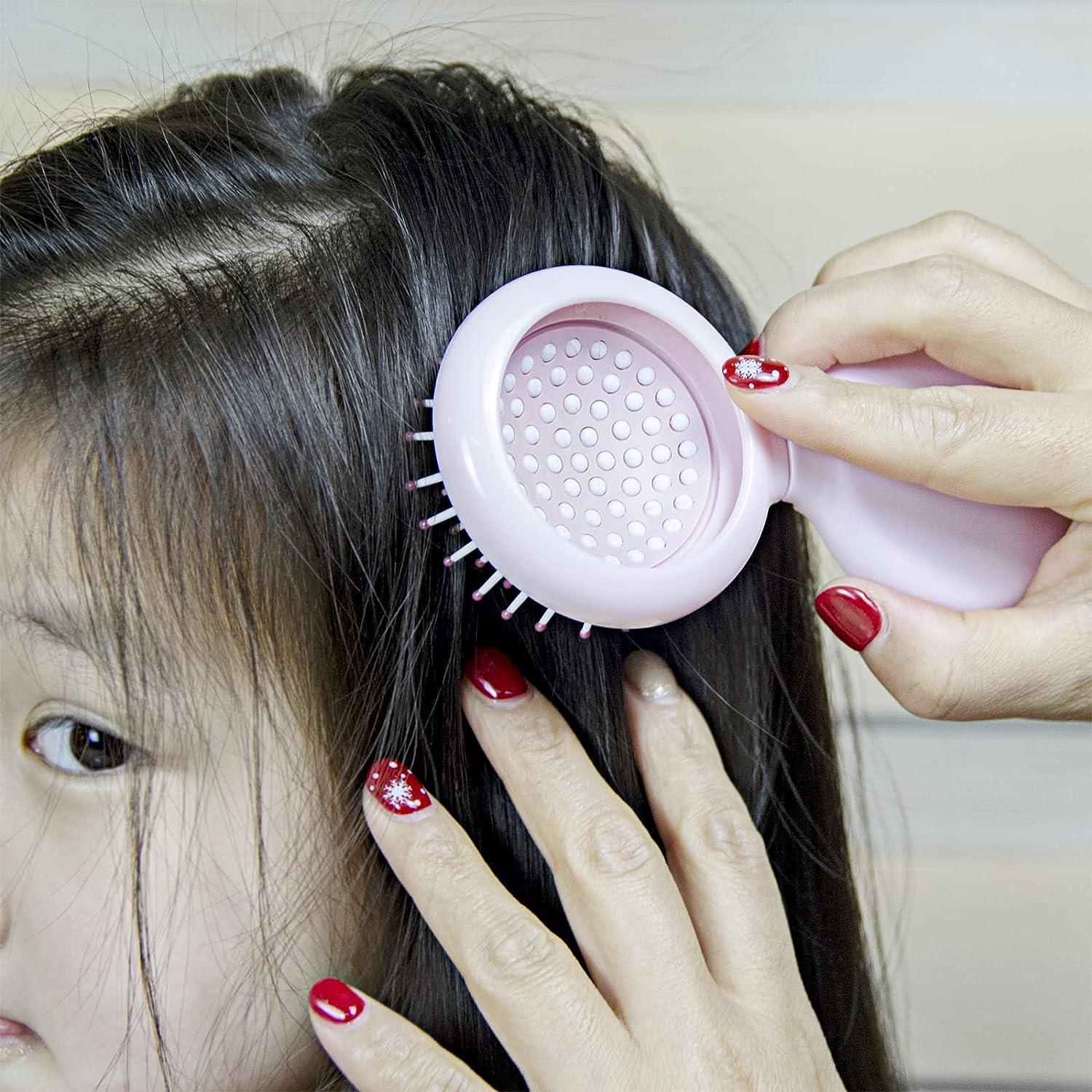 Mini Hair Brush For Purse, Pocket Mirror Small Portable Folding Comb |  Fruugo BH