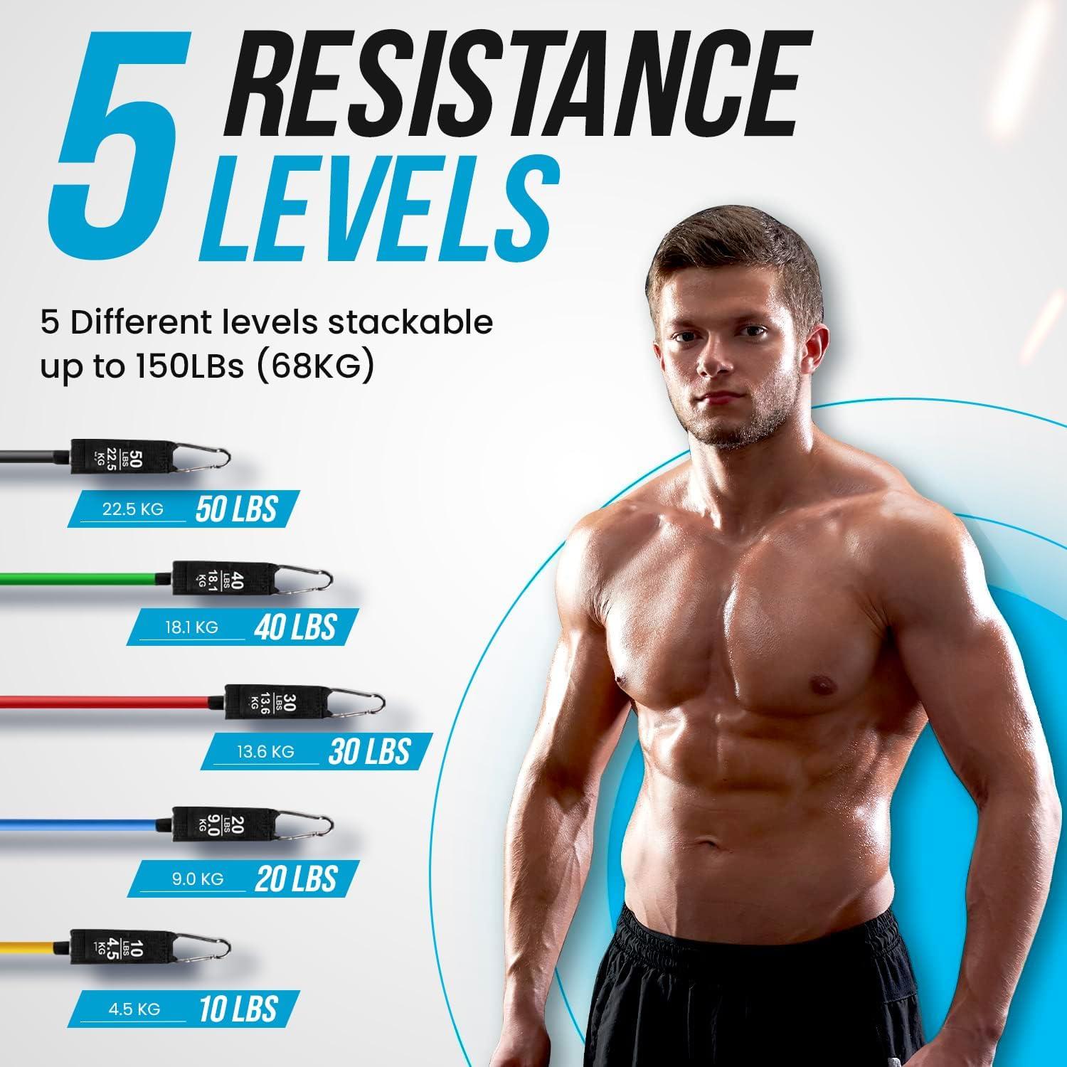 Gym elastic straps clearance