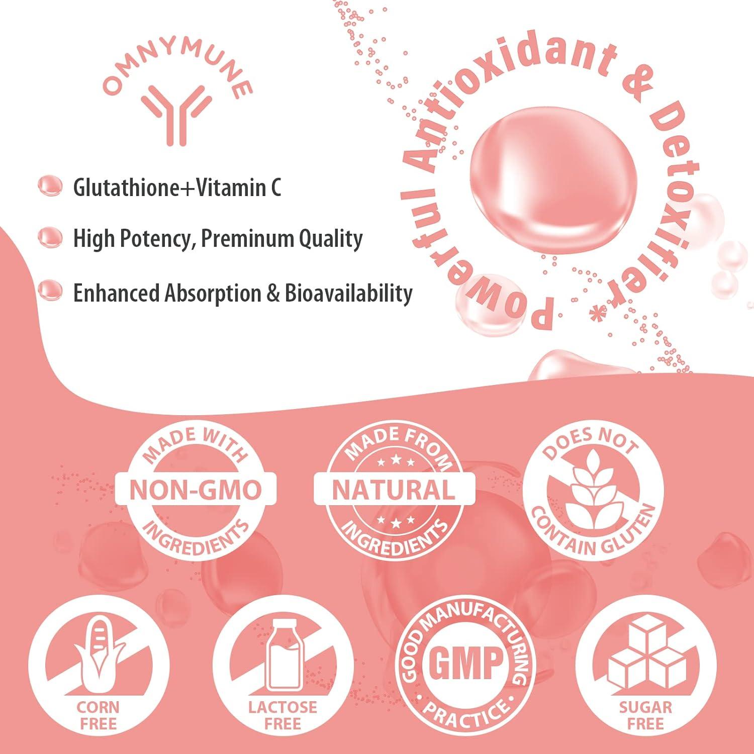 what is reduced glutathione Liposomal Glutathione 1000mg Softgels with Vitamin C - Anti-Aging & Immune  Support - 60 Capsules | Buy Now with Express International Delivery