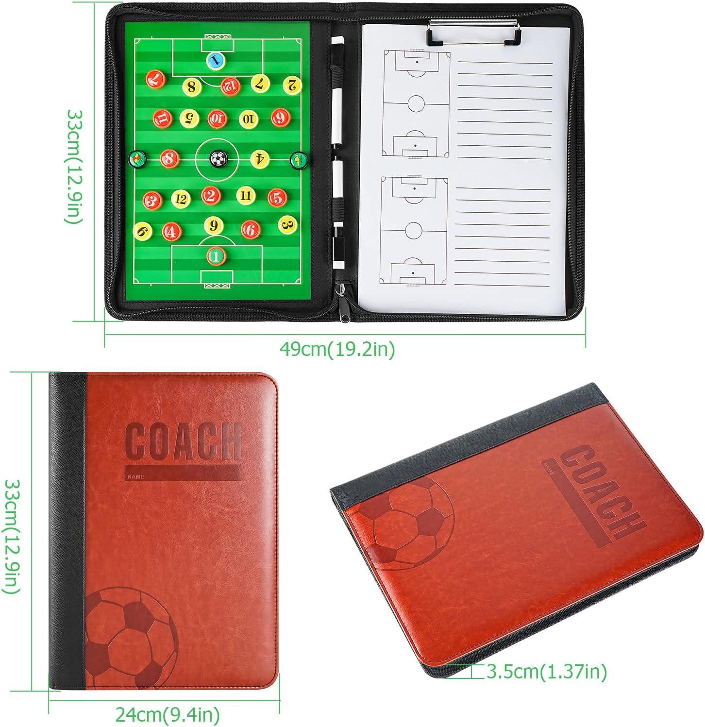 The Magnetic Tactic Clipboard is a must-have for any Coach.