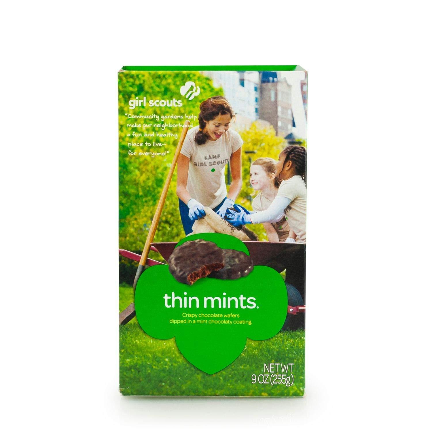 Buy Girl Scout Thin Mints Cookies â€“ 32 Count Box Delicious Mint