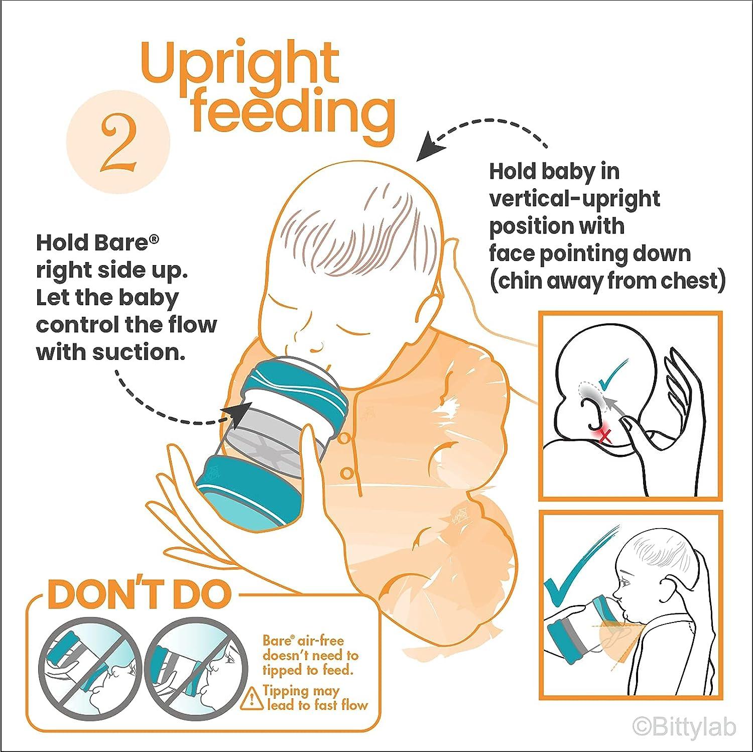 Best feeding positions for babies with reflux gas, colic and fuss