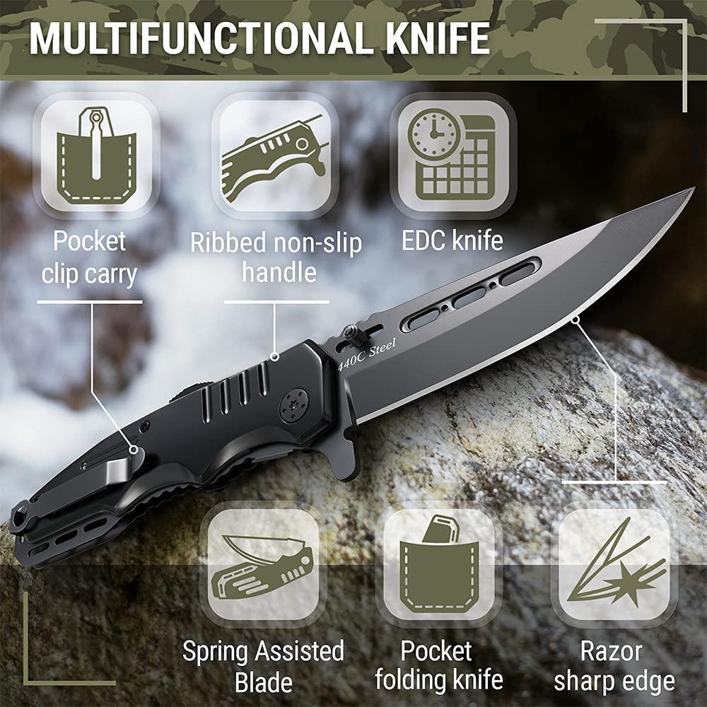 Pocket Folding Knife Military Style Boy Scouts Knife Tactical