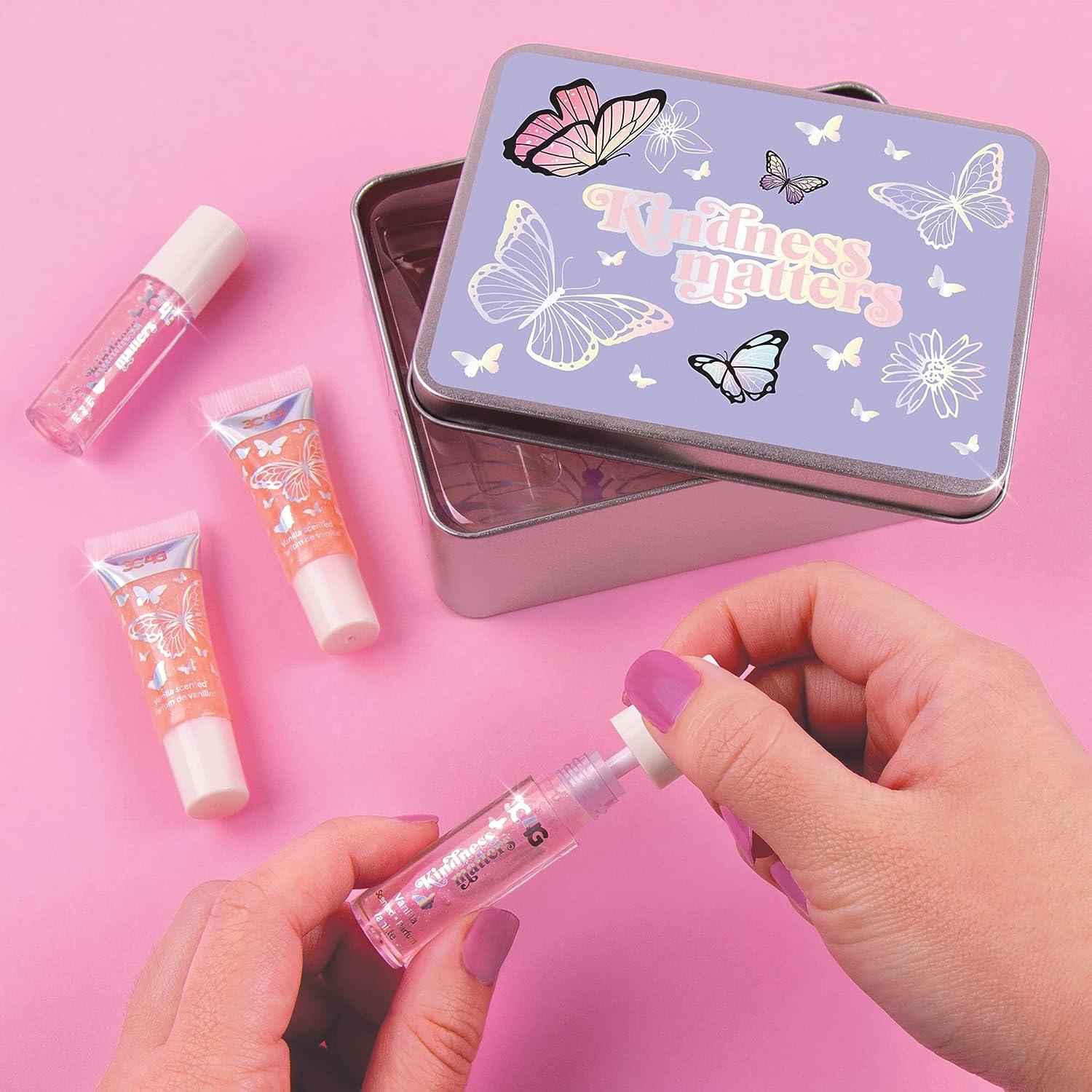 Three Cheers for Girls Butterfly Kisses Lip Gloss Set - Vanilla