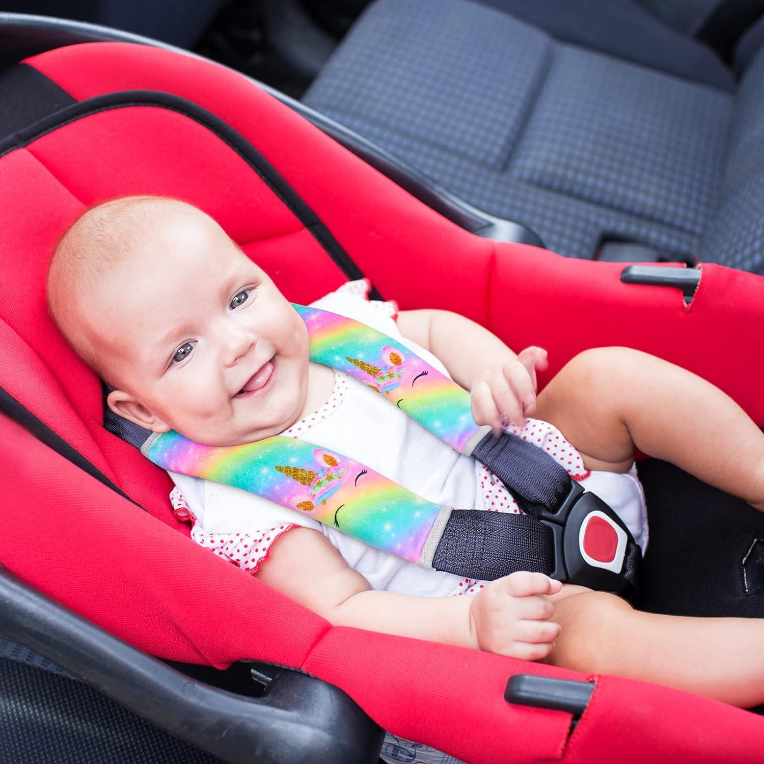 Beinou 2 Pcs Seat Belt Pads for Kids Comfort Car Seatbelt Cover