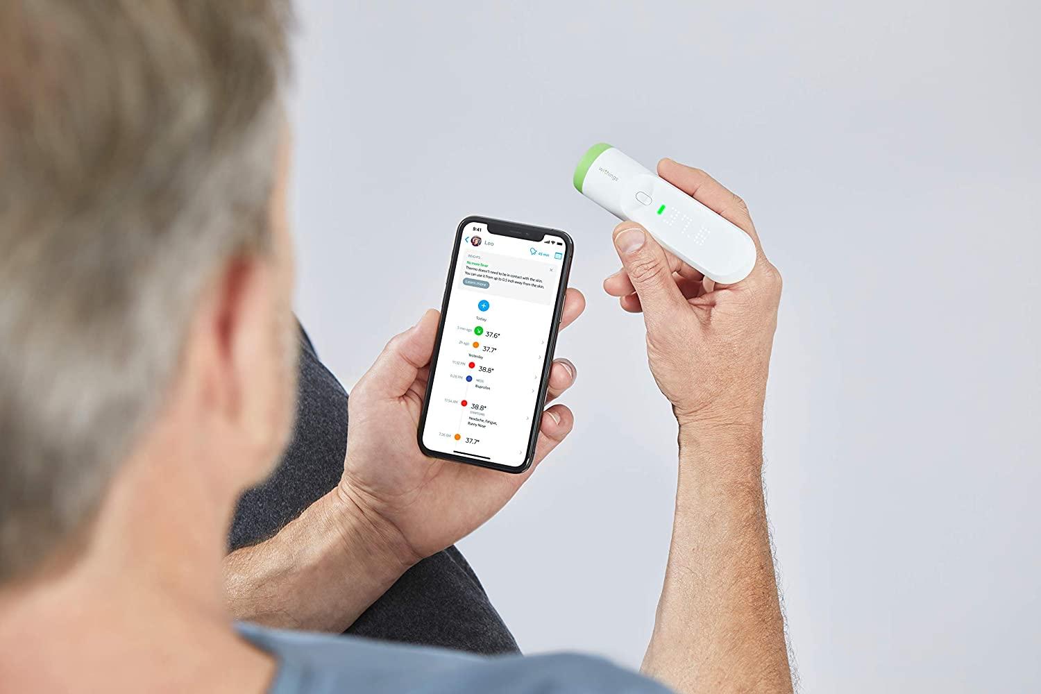 Withings Nokia Smart Thermometer - Accurate Temperature Tracking