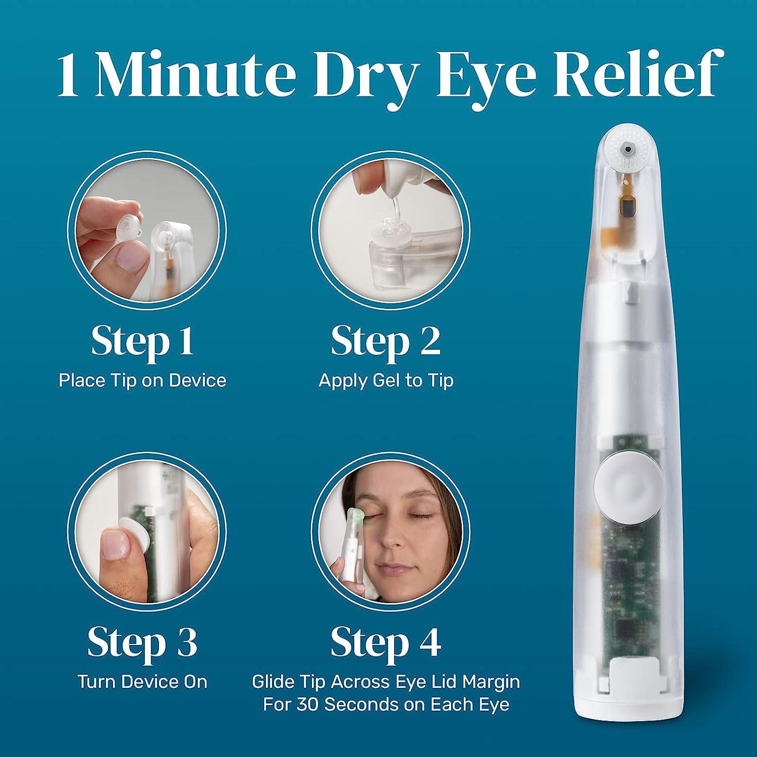 NuLids Dry Eye Relief Therapy Device Long Lasting Alternative to Eye