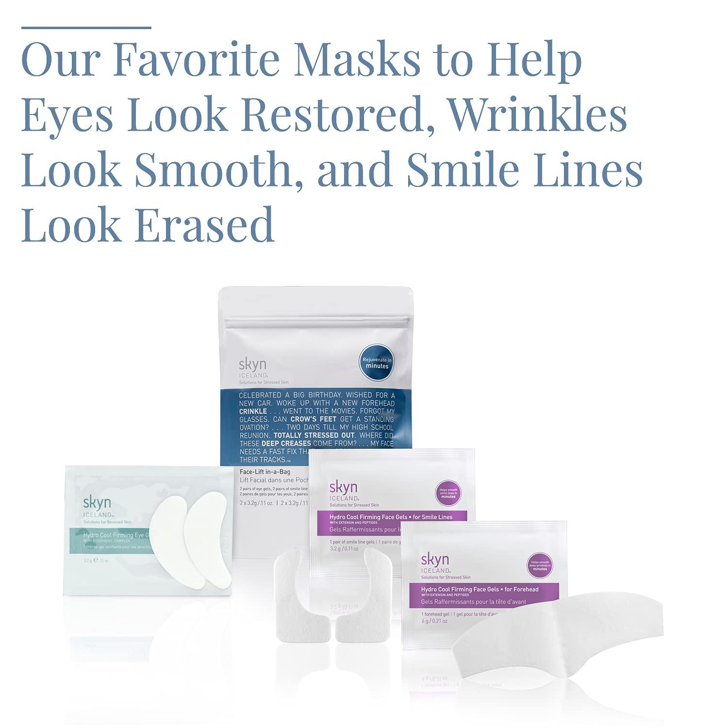 skyn ICELAND FaceLift inaBag Essential Masks for Eyes Forehead