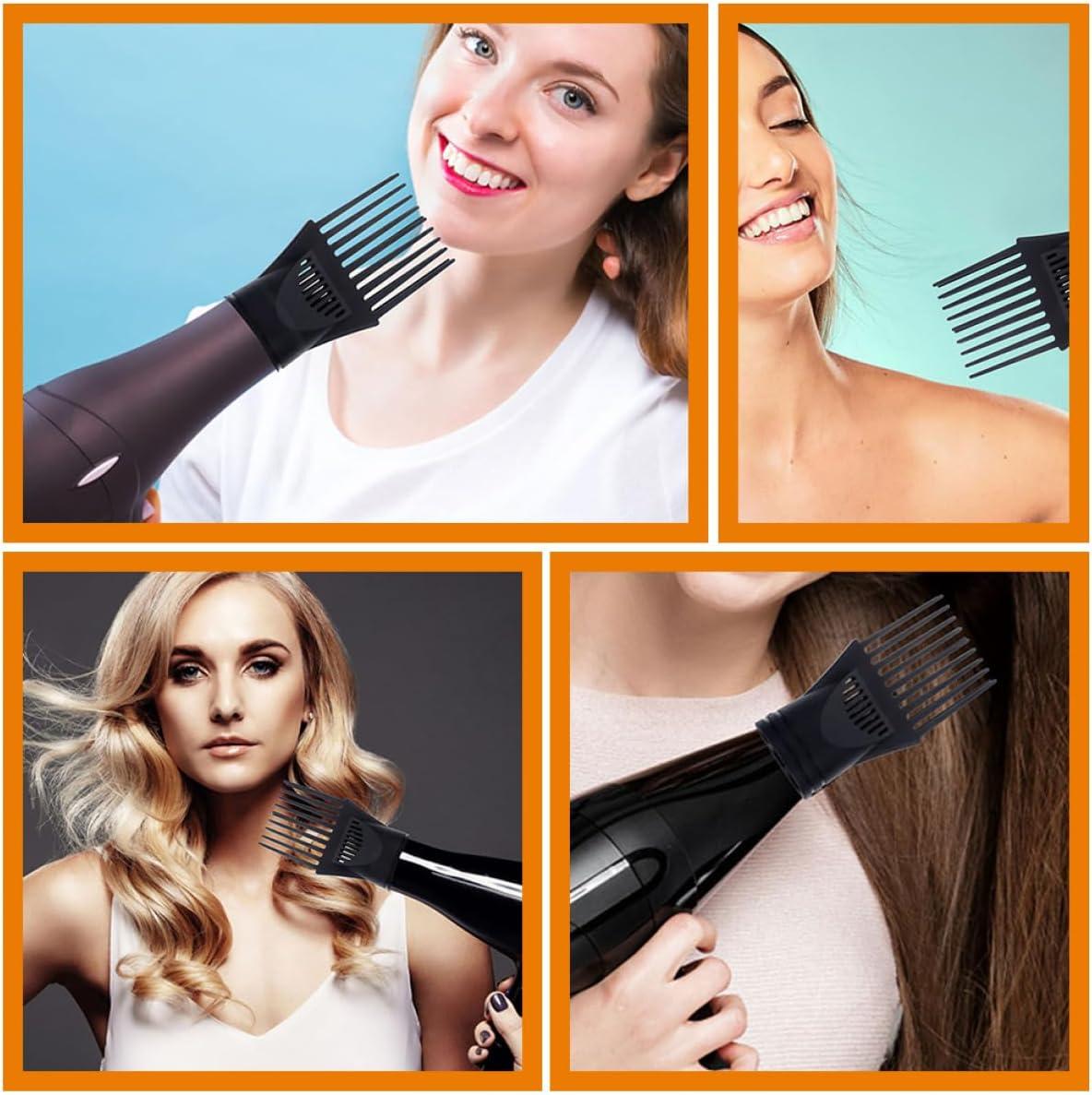 DOITOOL 20 Pcs Hair Dryer Comb Universal Diffuser Universal Combs