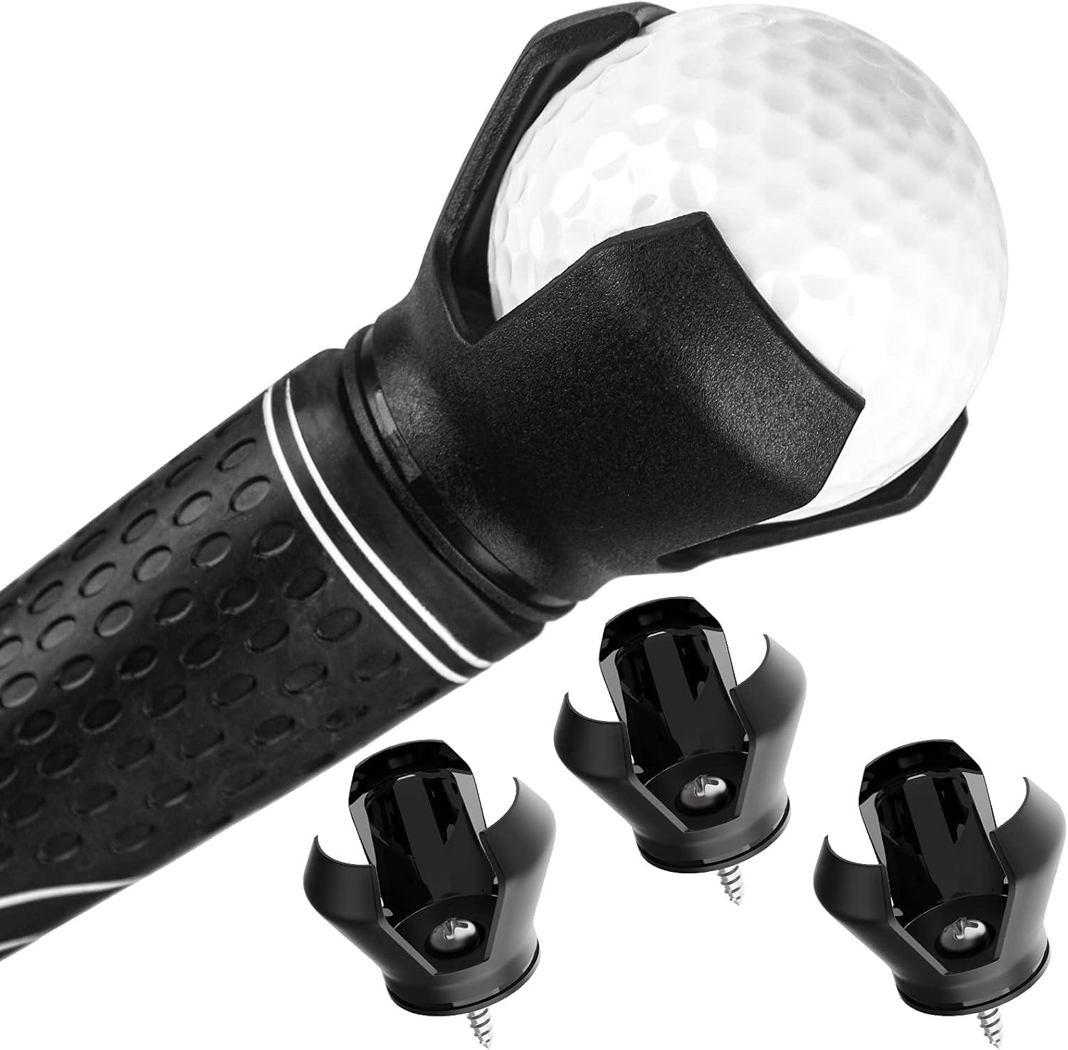 Vibit 3Prong Golf Ball Retriever Grabber for Putters Golf Pickup Claw