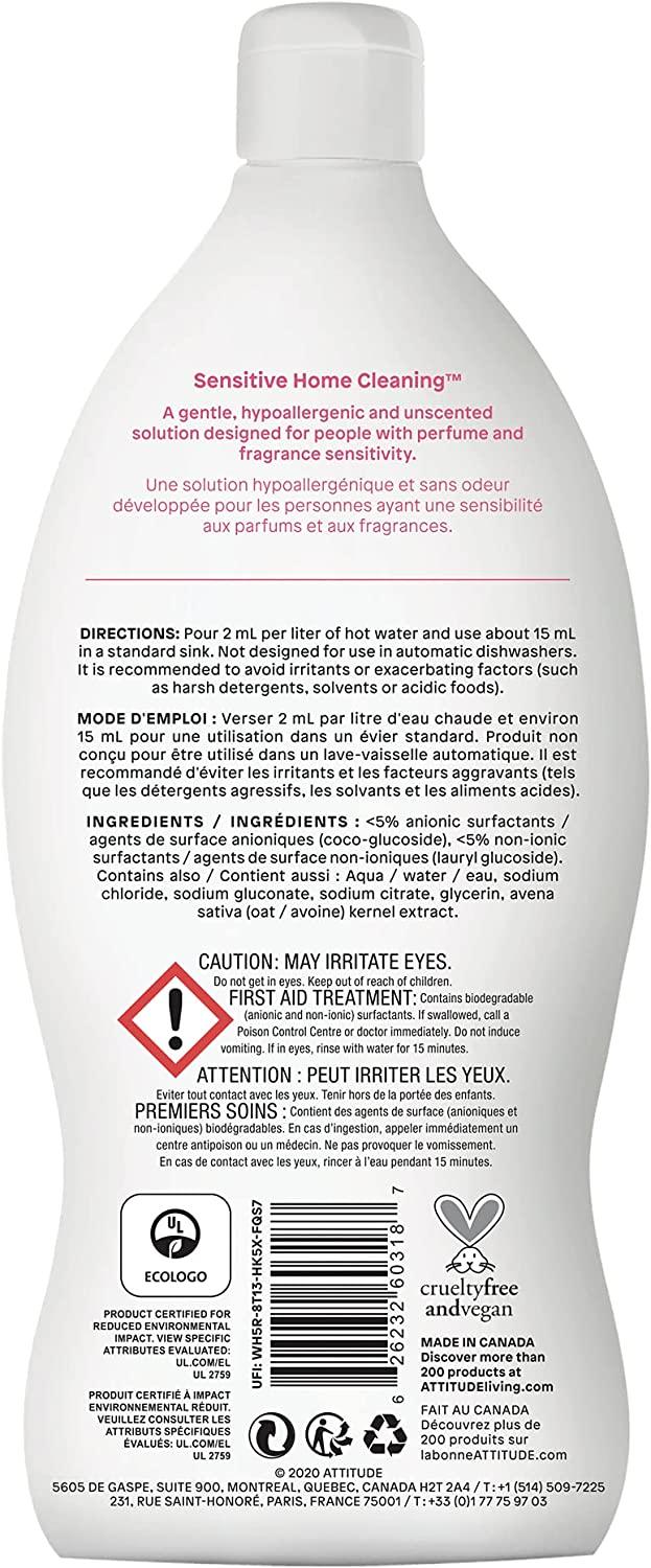 ATTITUDE Baby Natural Baby Bottle & Dishwashing Liquid 23