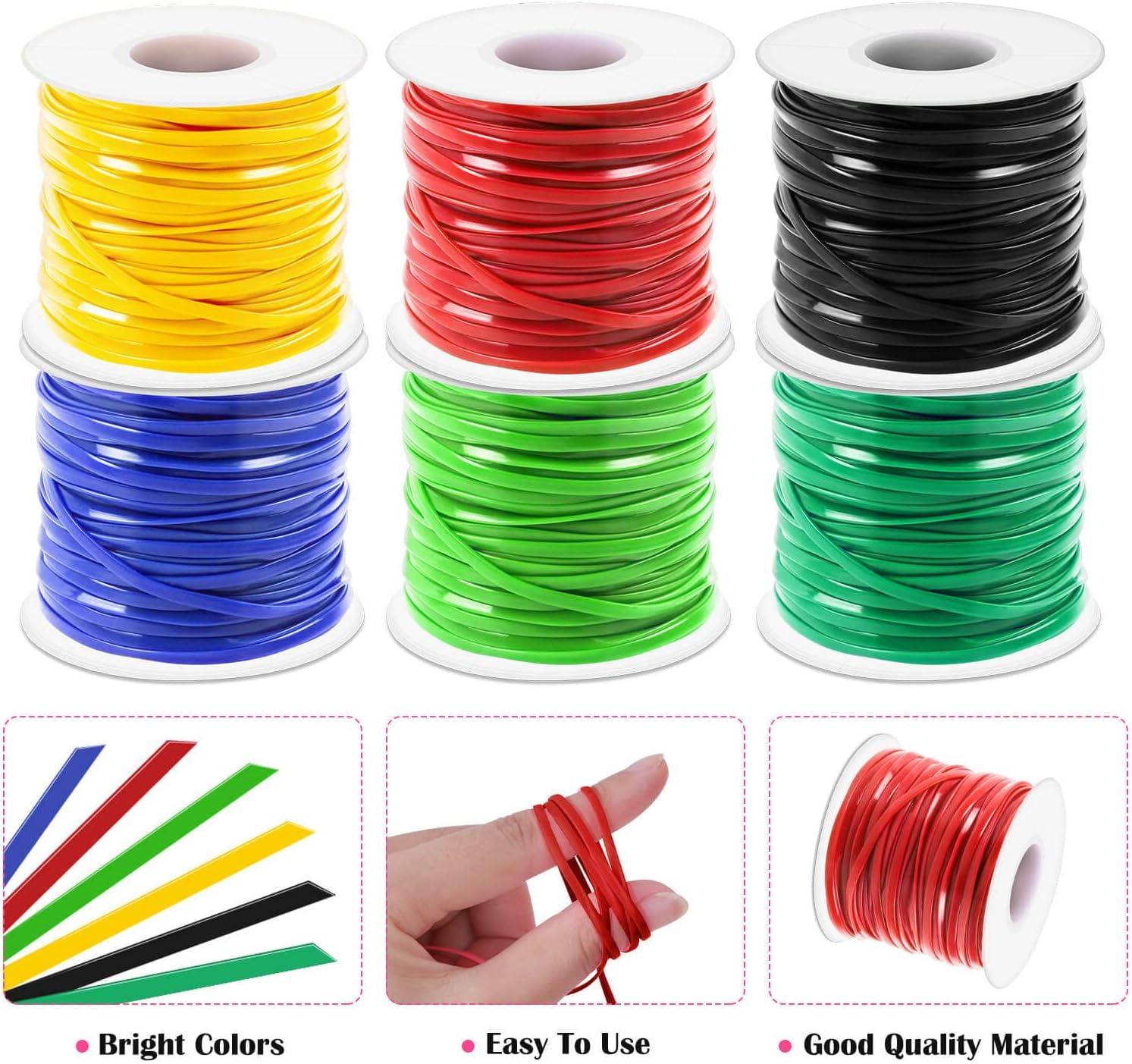 30 Colors of Gimp Plastic Lace Lanyard Cord for Friendship Bracelets, with  Keychain Rings, Snap Hooks, Lobster Clasps (90 Pieces) | Michaels