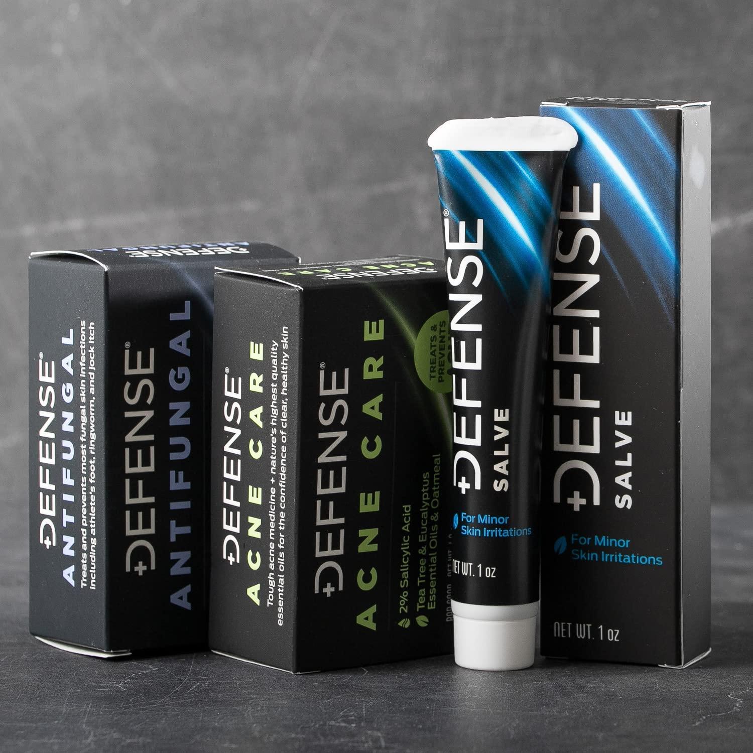 Defense Antifungal Medicated Bar Soap Intensive Fungus Treatment for