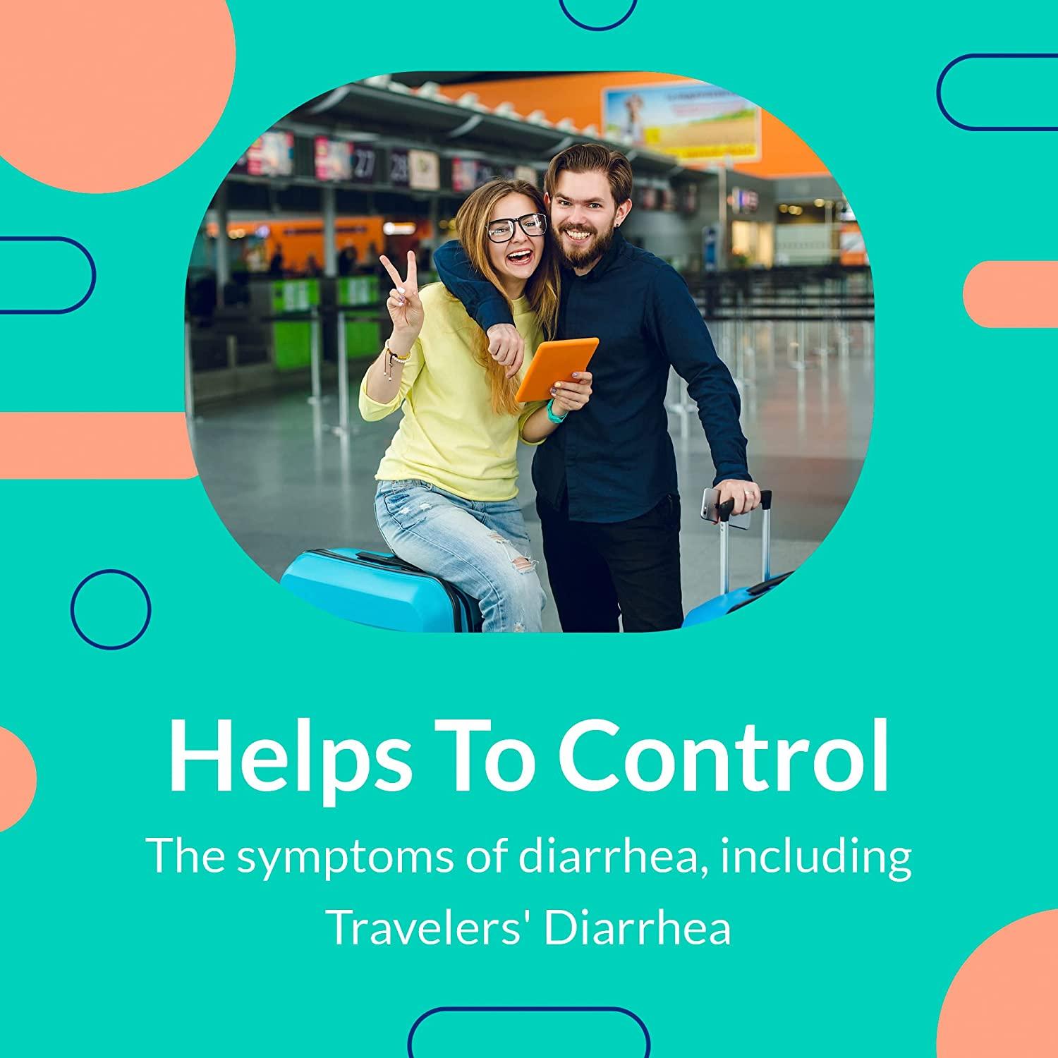 24 Count Welmate AntiDiarrheal Softgels with Loperamide HCL 2mg for