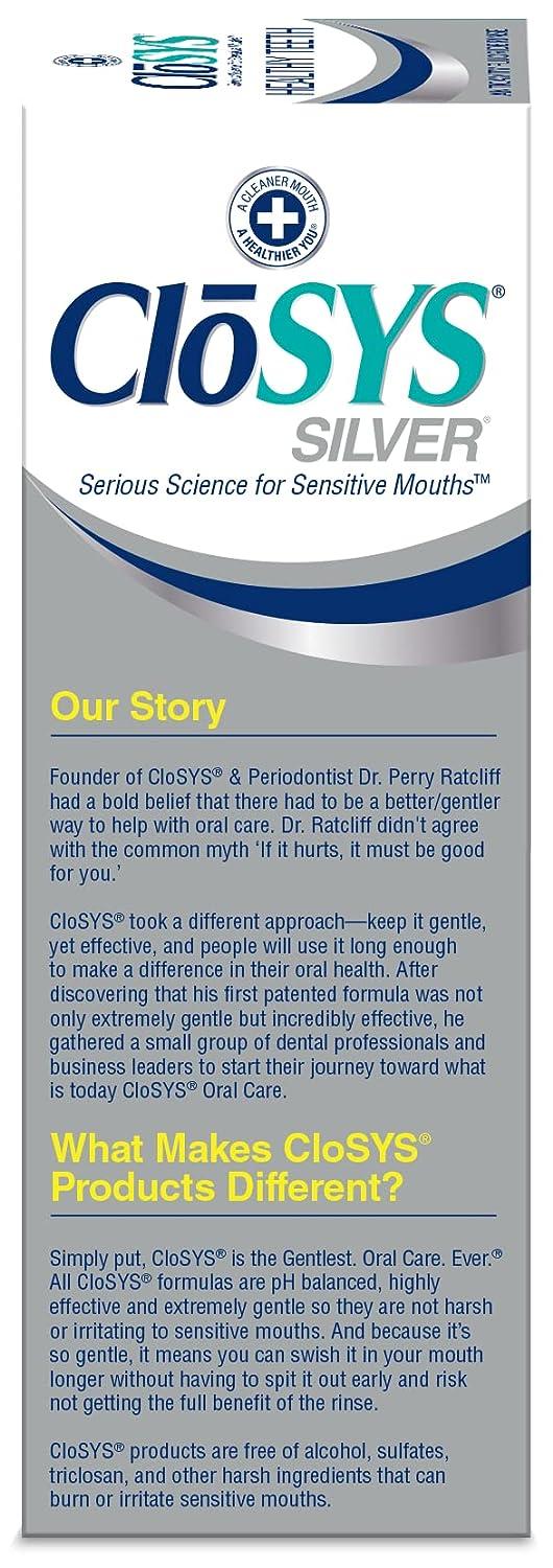 CloSYS Healthy Teeth Oral Rinse Mouthwash 32 Fl Oz Healthy Teeth 32