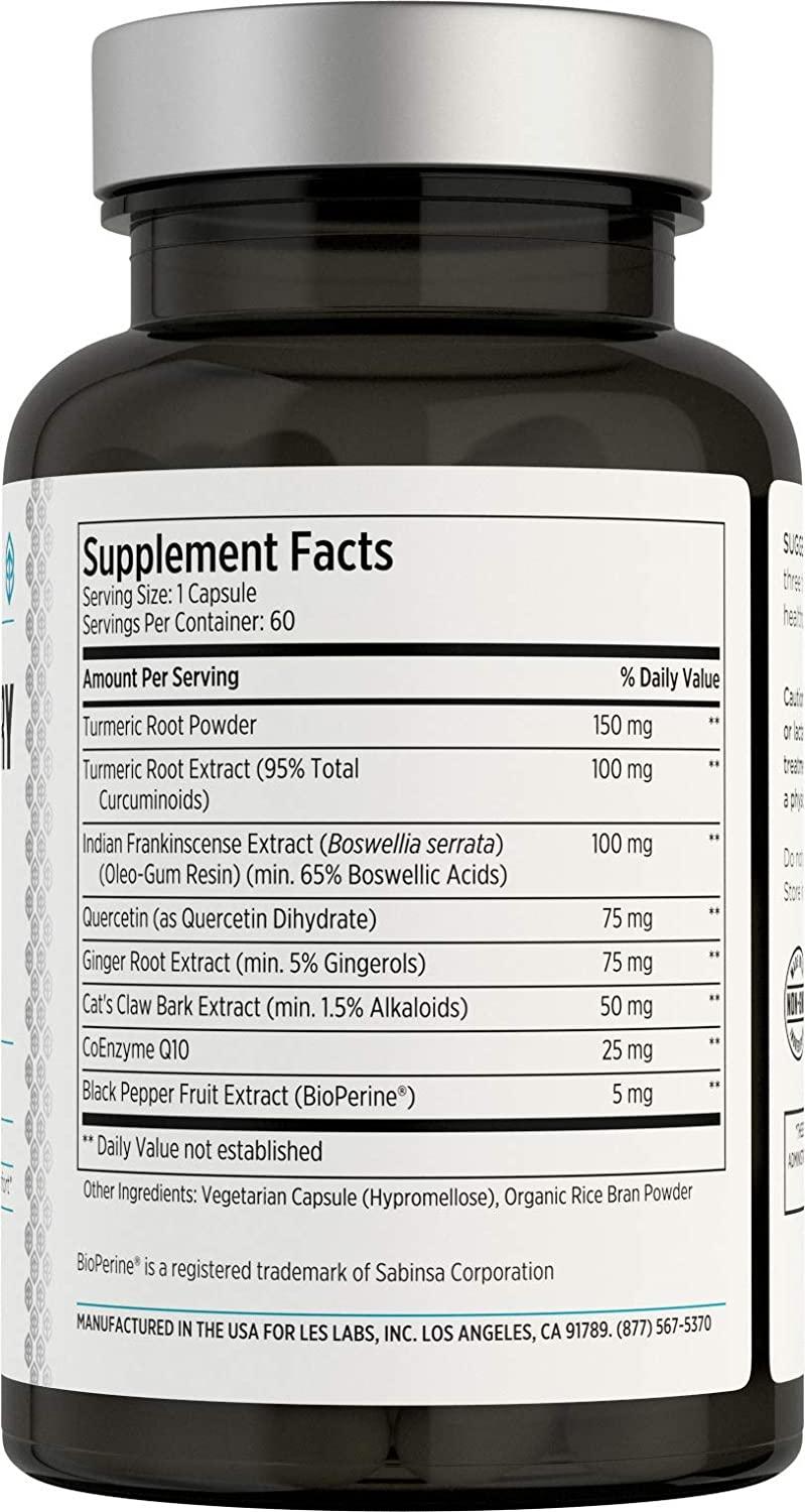 LES Labs Inflammatory Health Joint Support, Muscle Function