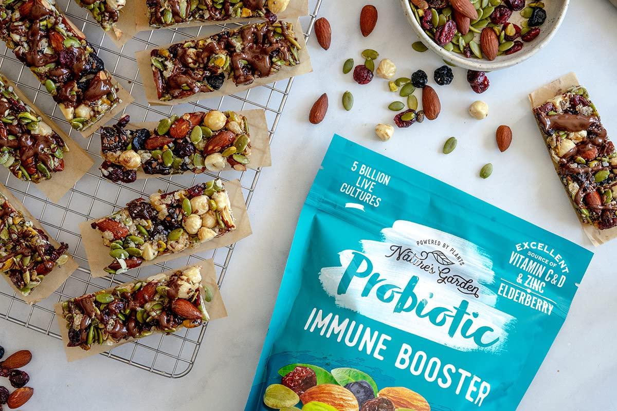Nature's Garden Probiotic Immune Snack Packs Mixed Nuts with Heart
