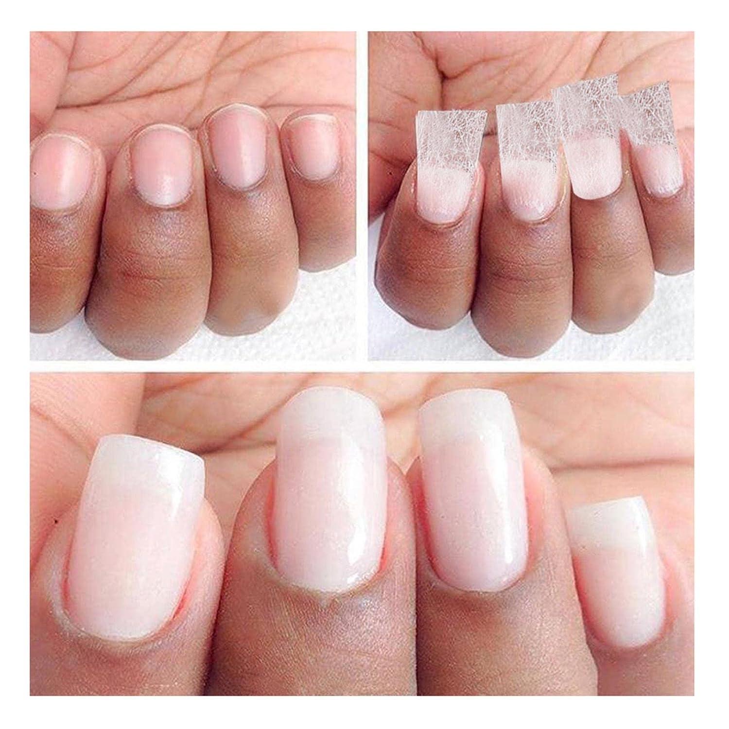 6 in 1 Poly Gel Nail Extension Kit Clear Transparent Milky - Temu