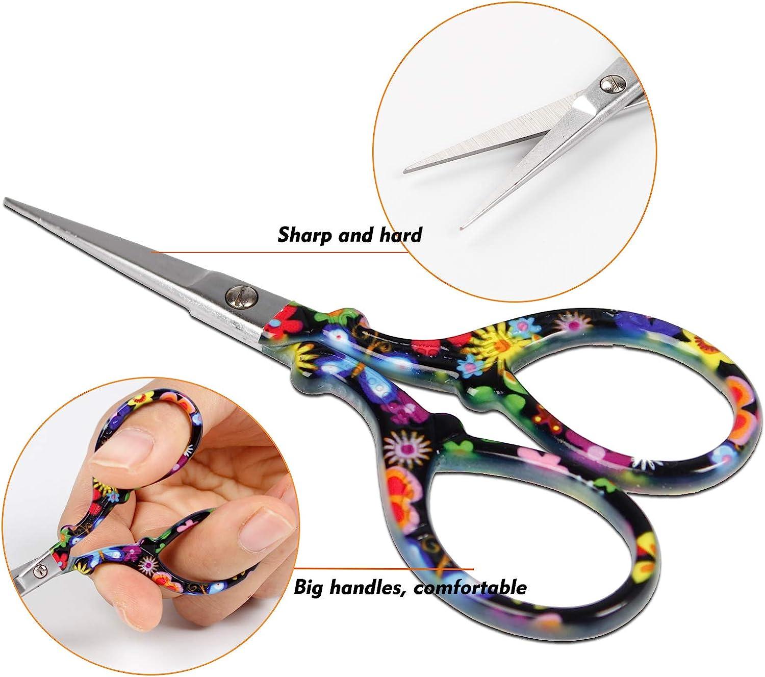Hisuper Sewing scissors sharp scissors Embroidery Scissors