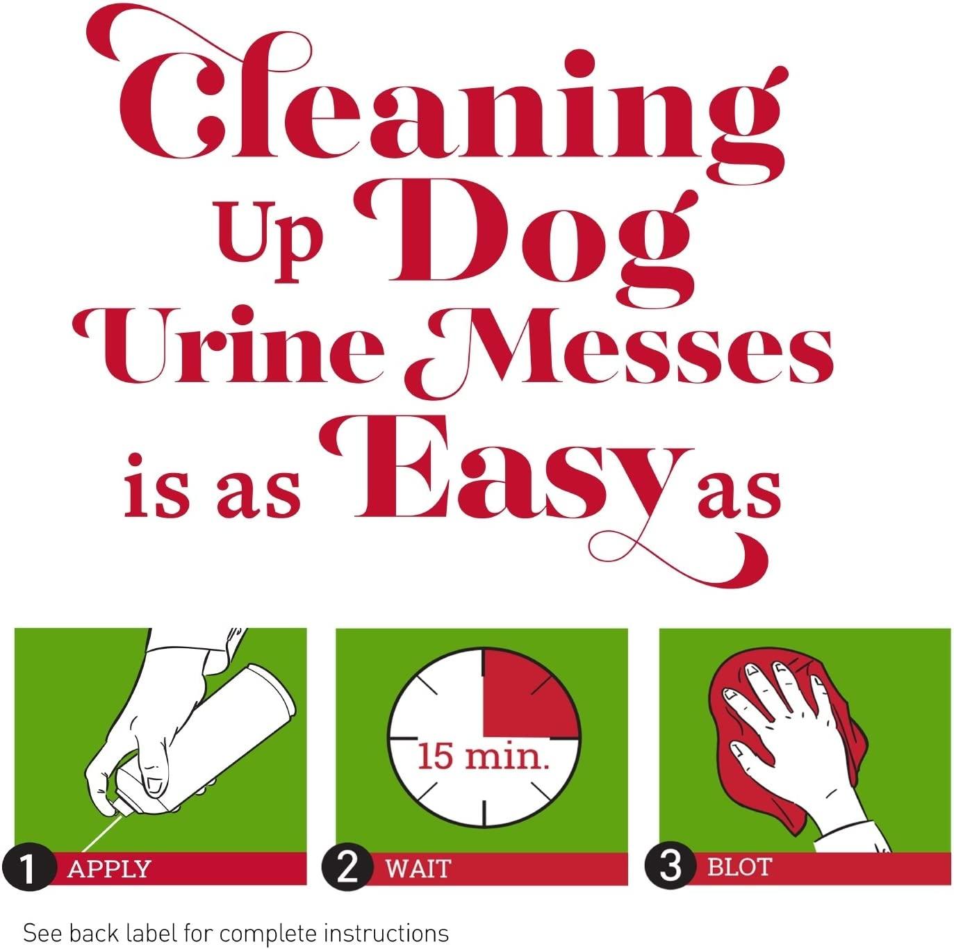 Urine destroyer deals foam